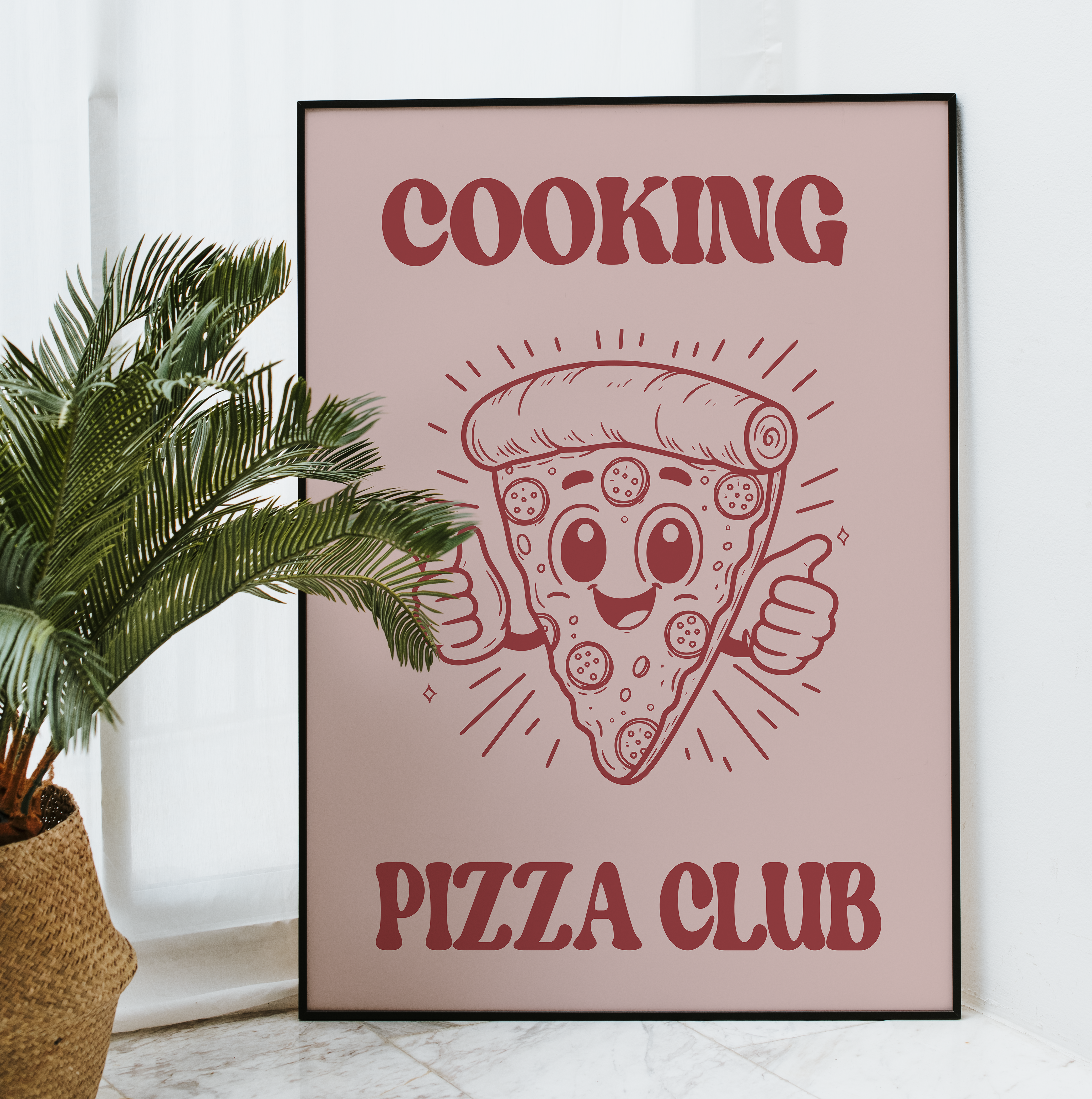 Affiche Cooking Pizza Club