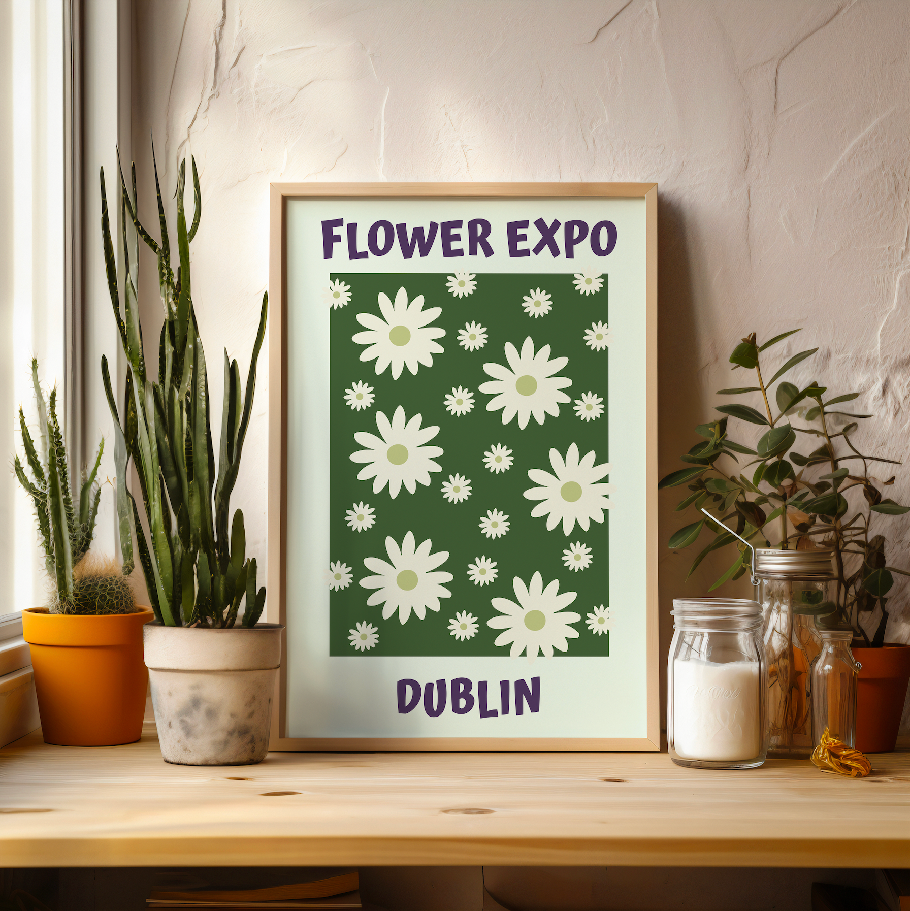 Affiche Flower Expo Dublin