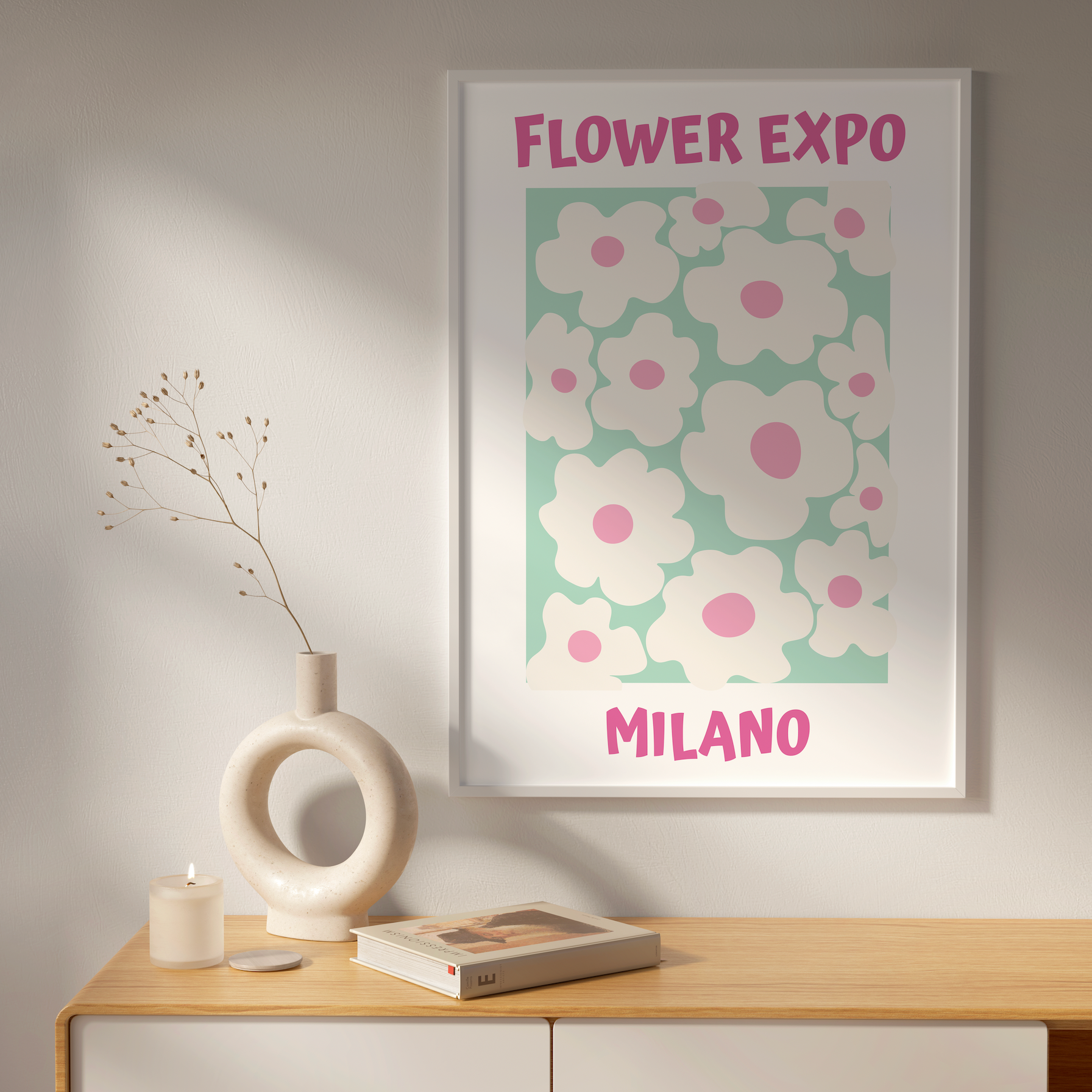 Affiche Flower Expo Milano