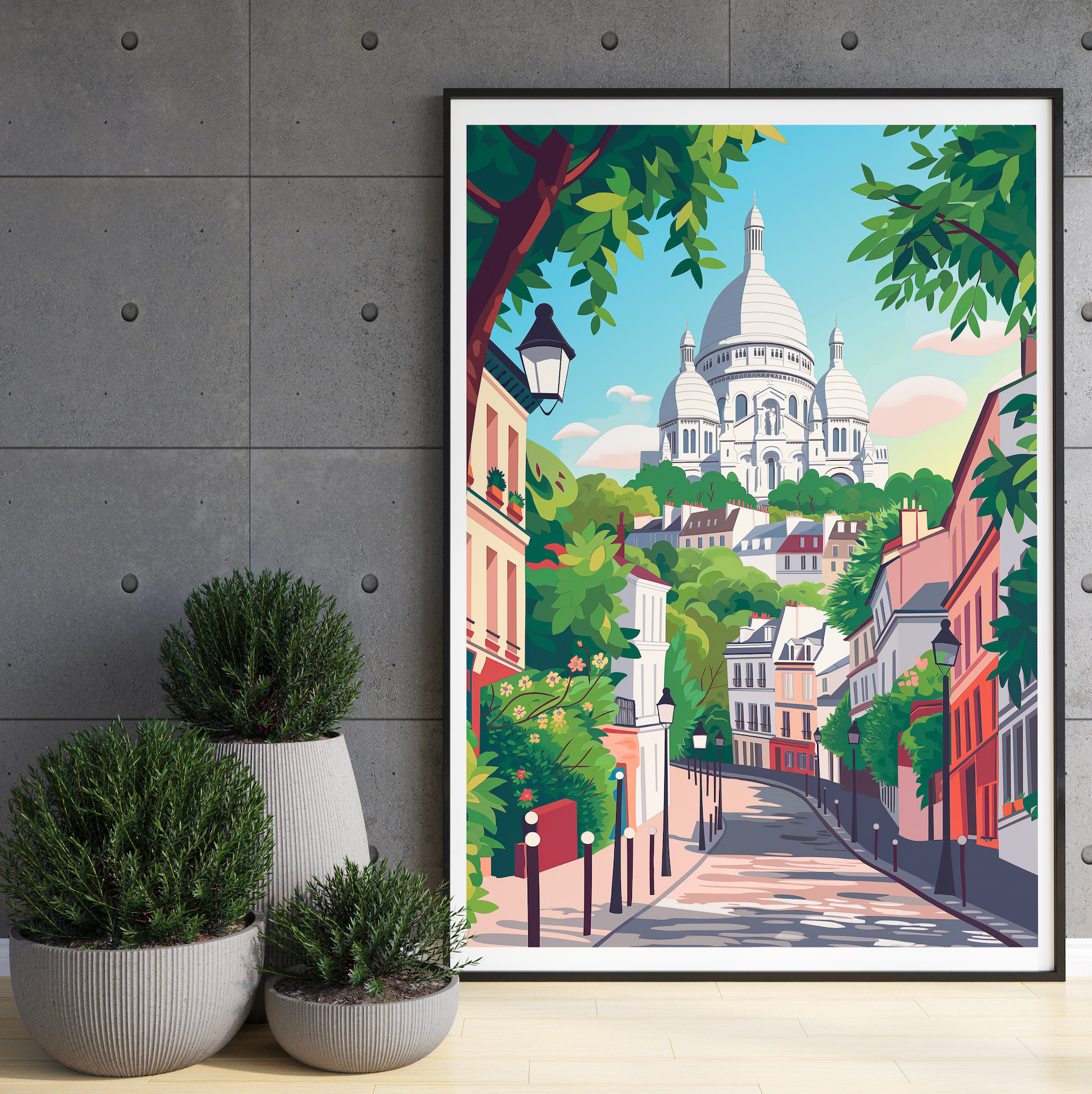 Affiche Montmartre