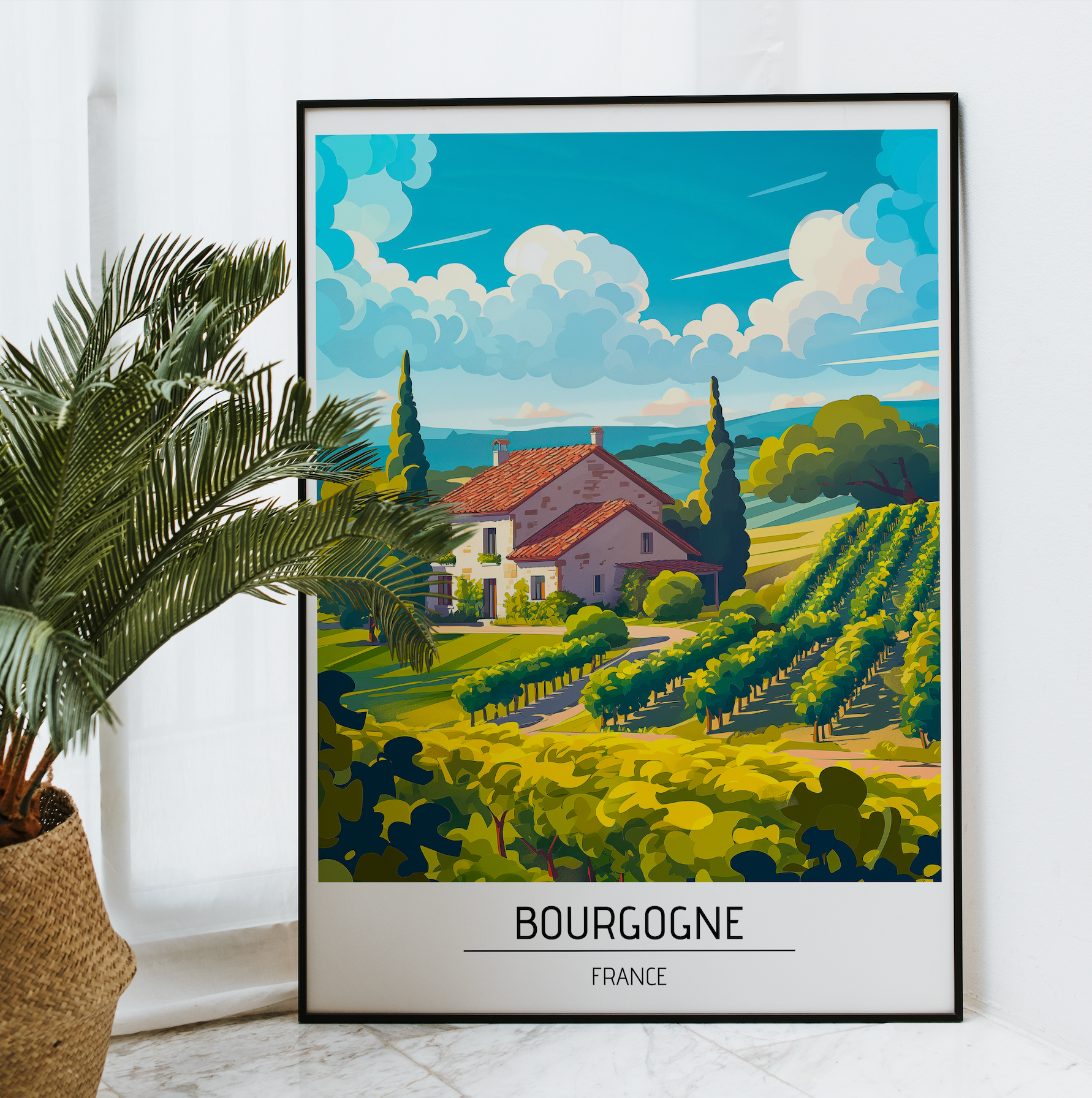 Affiche Bourgogne