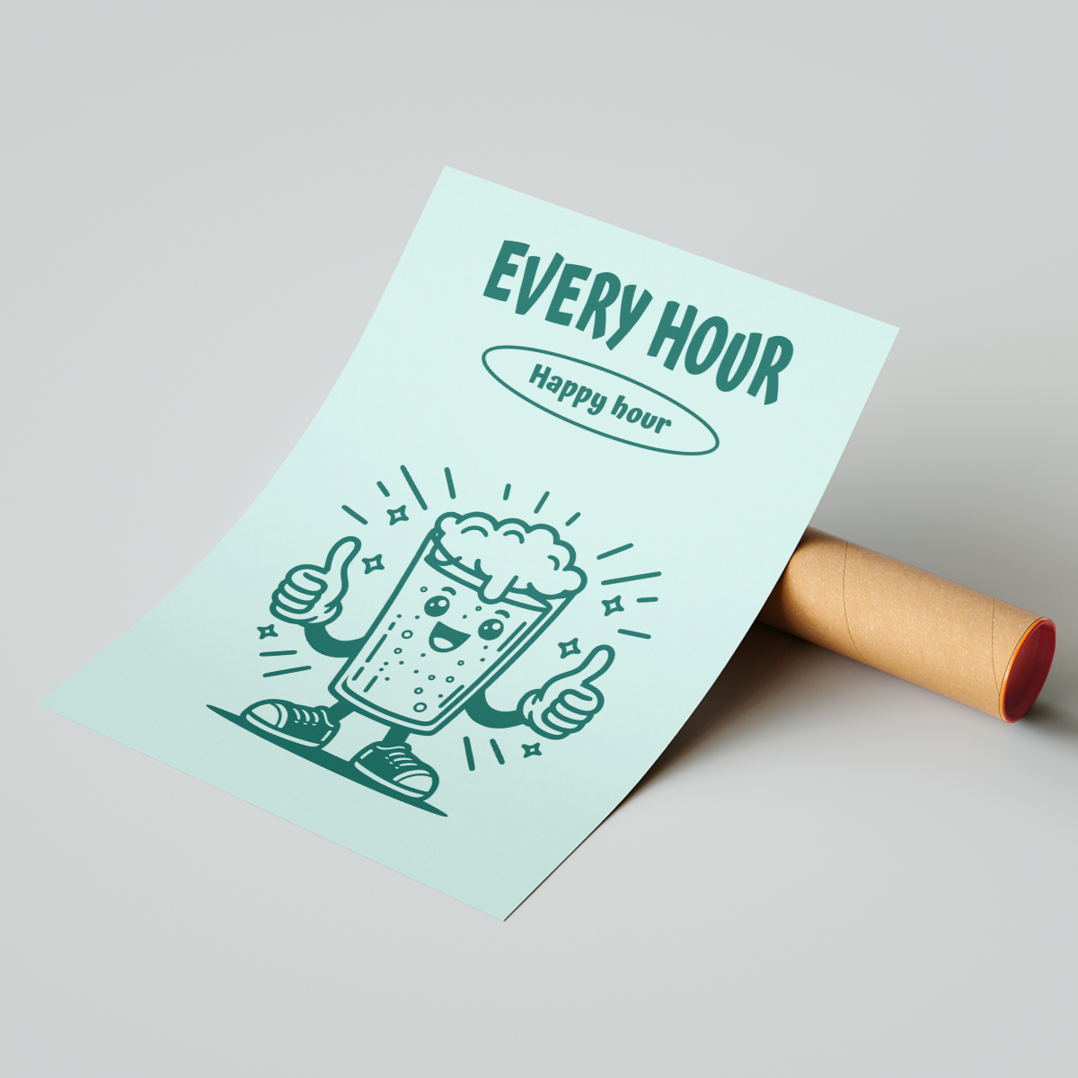 Affiche Every Hour Happy Hour