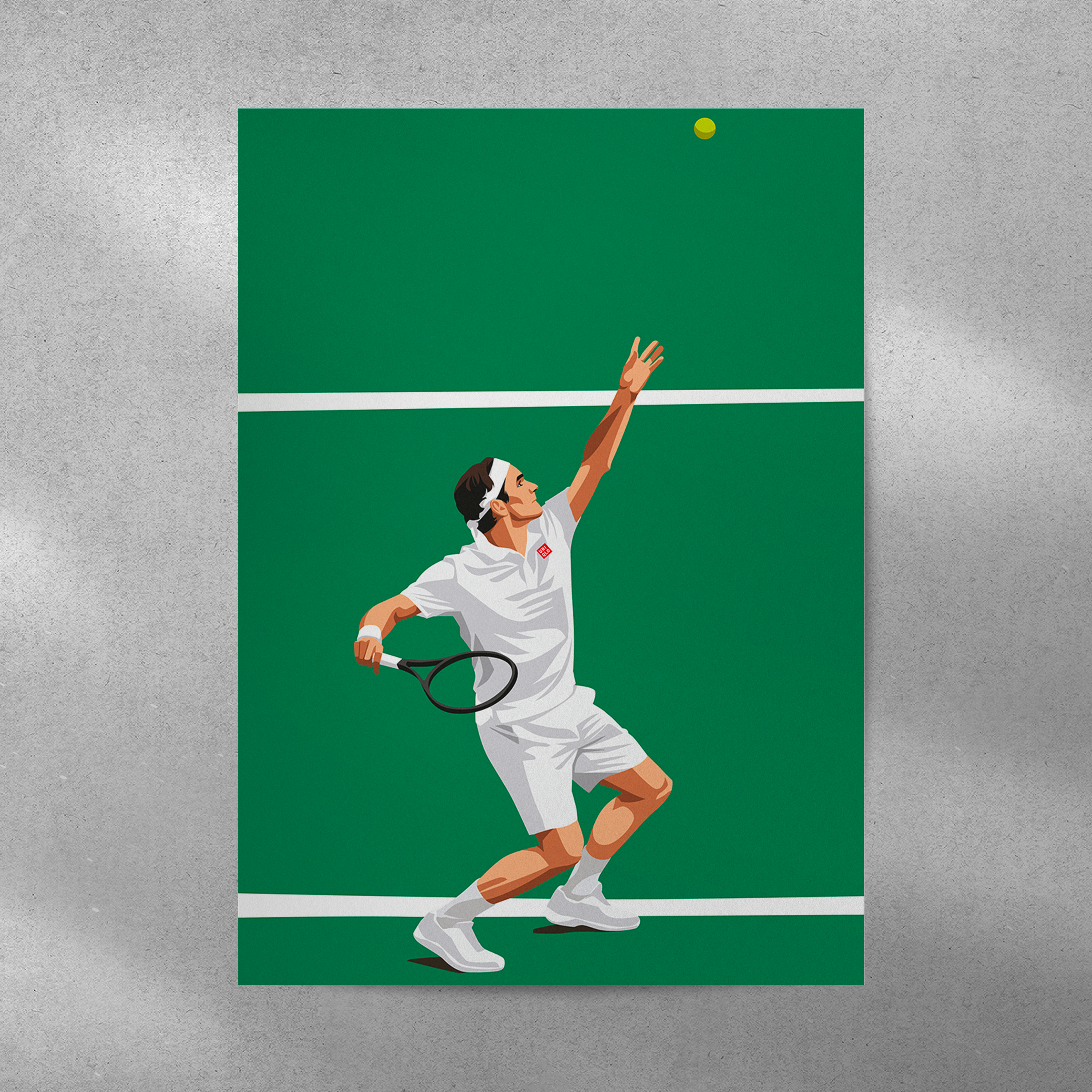 Affiche Federer