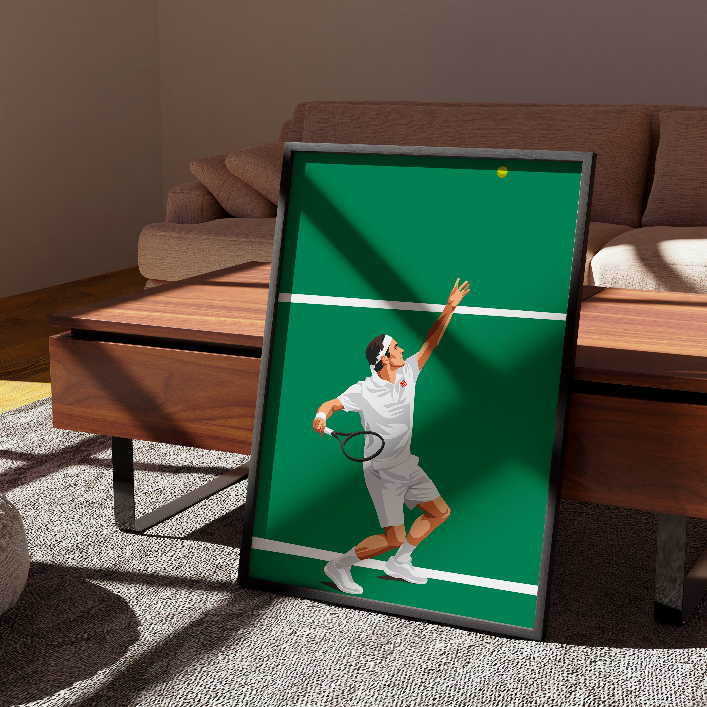 Affiche Federer