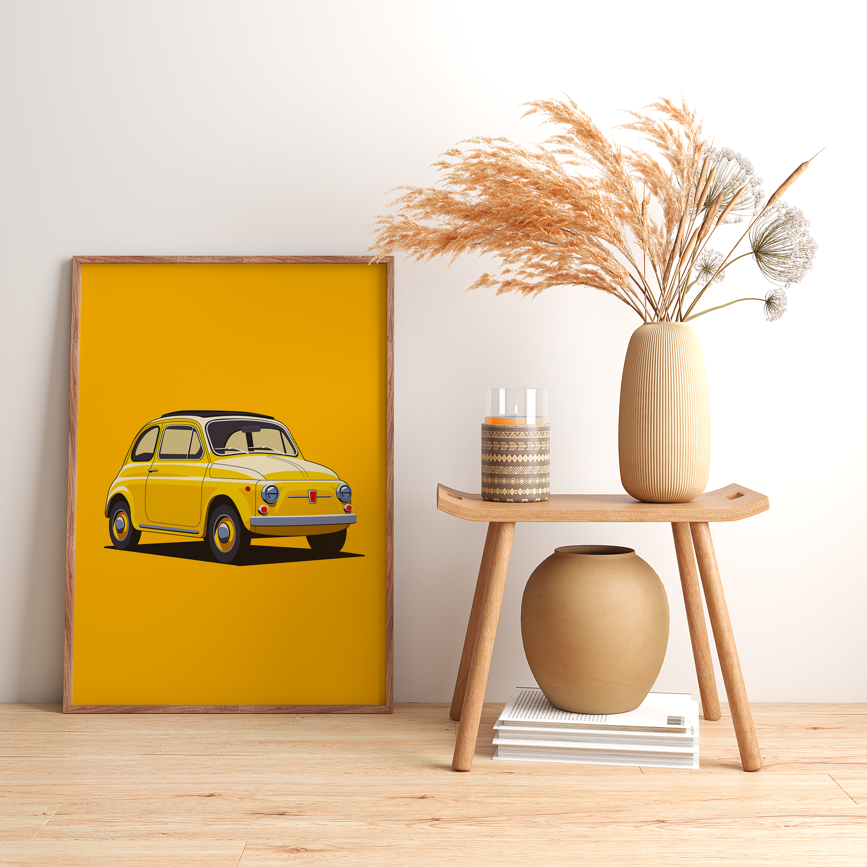 Affiche Fiat 500