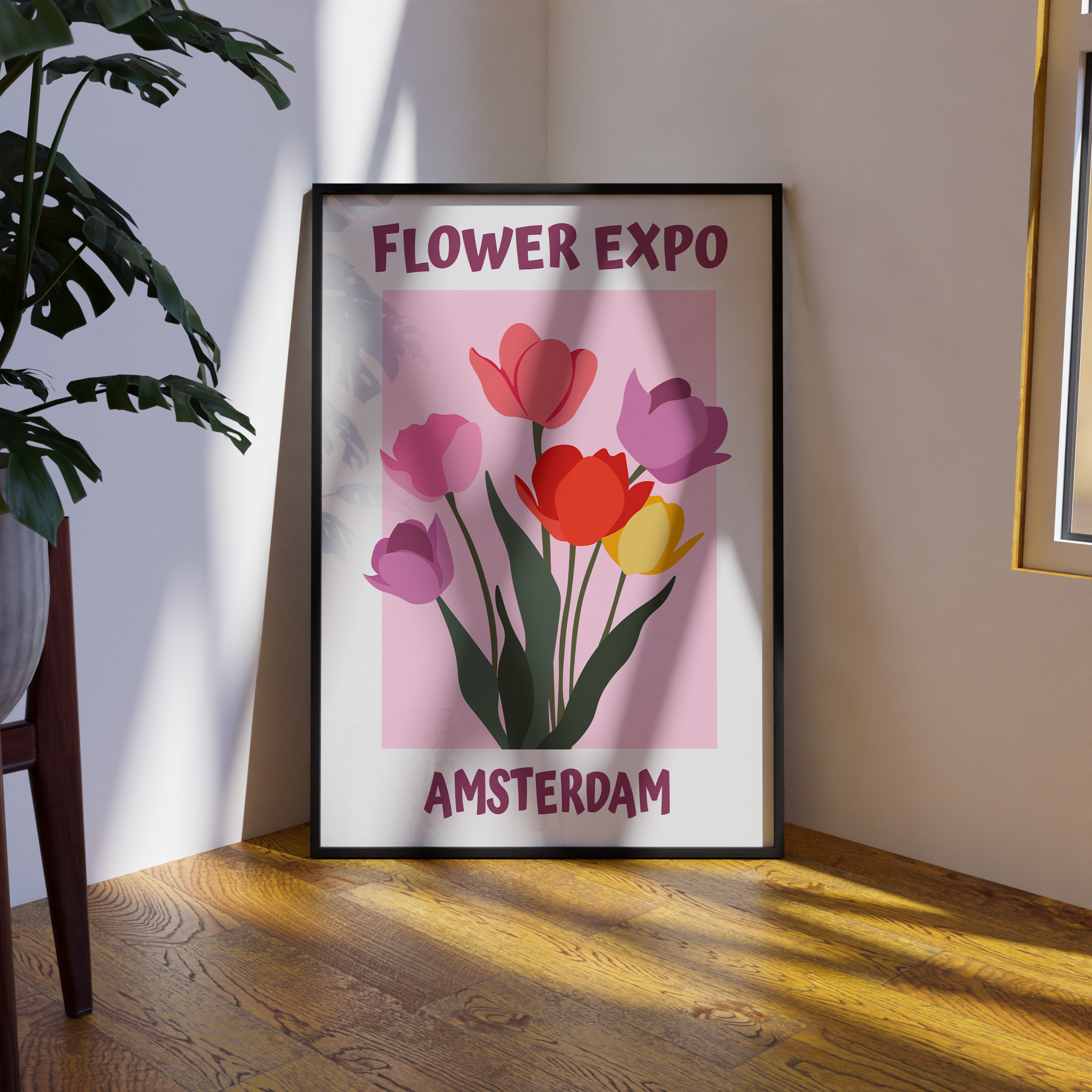 Affiche Flower Expo Amsterdam
