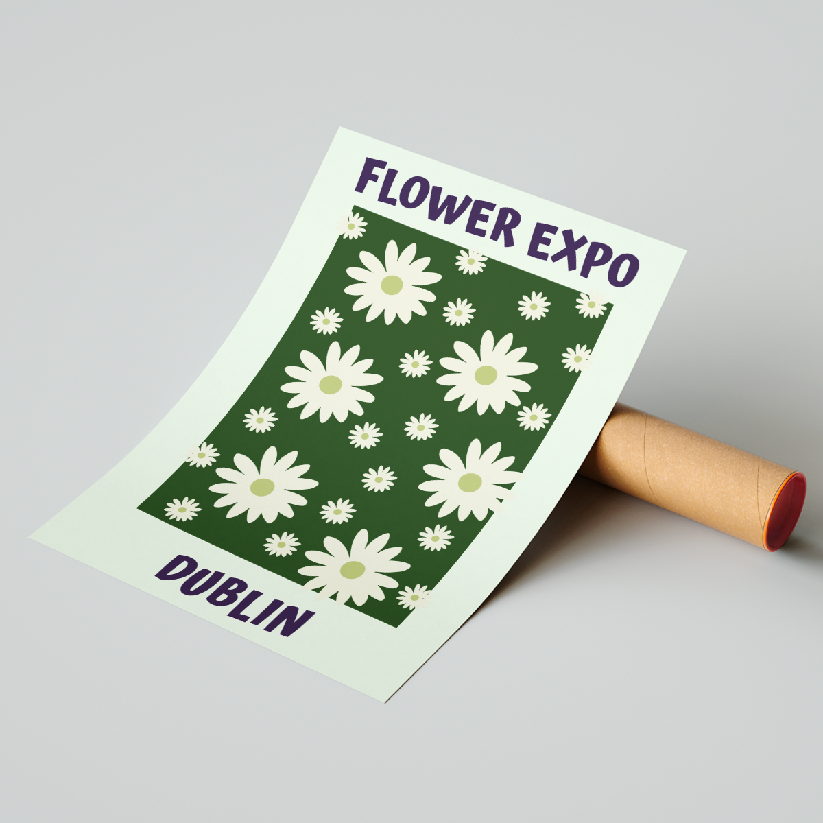 Affiche Flower Expo Dublin