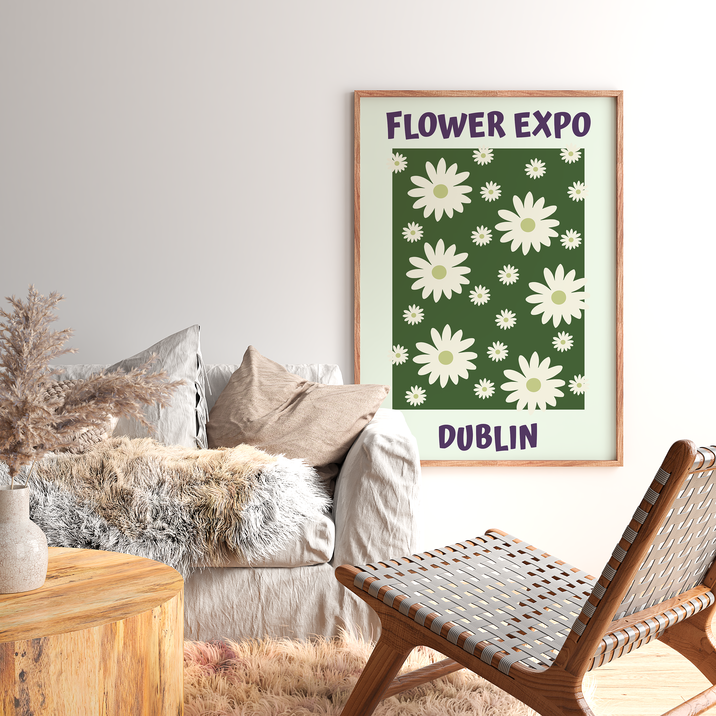 Affiche Flower Expo Dublin