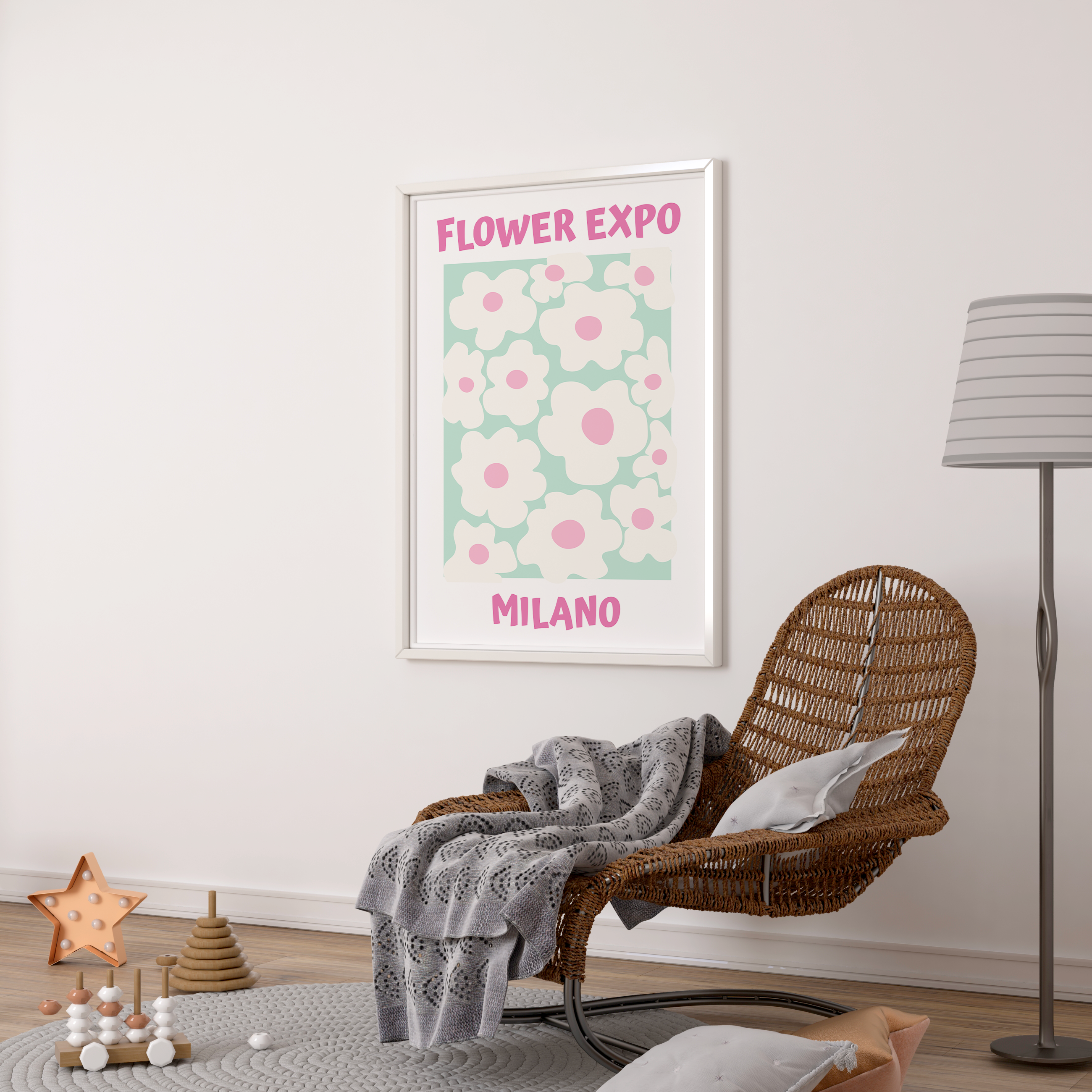 Affiche Flower Expo Milano
