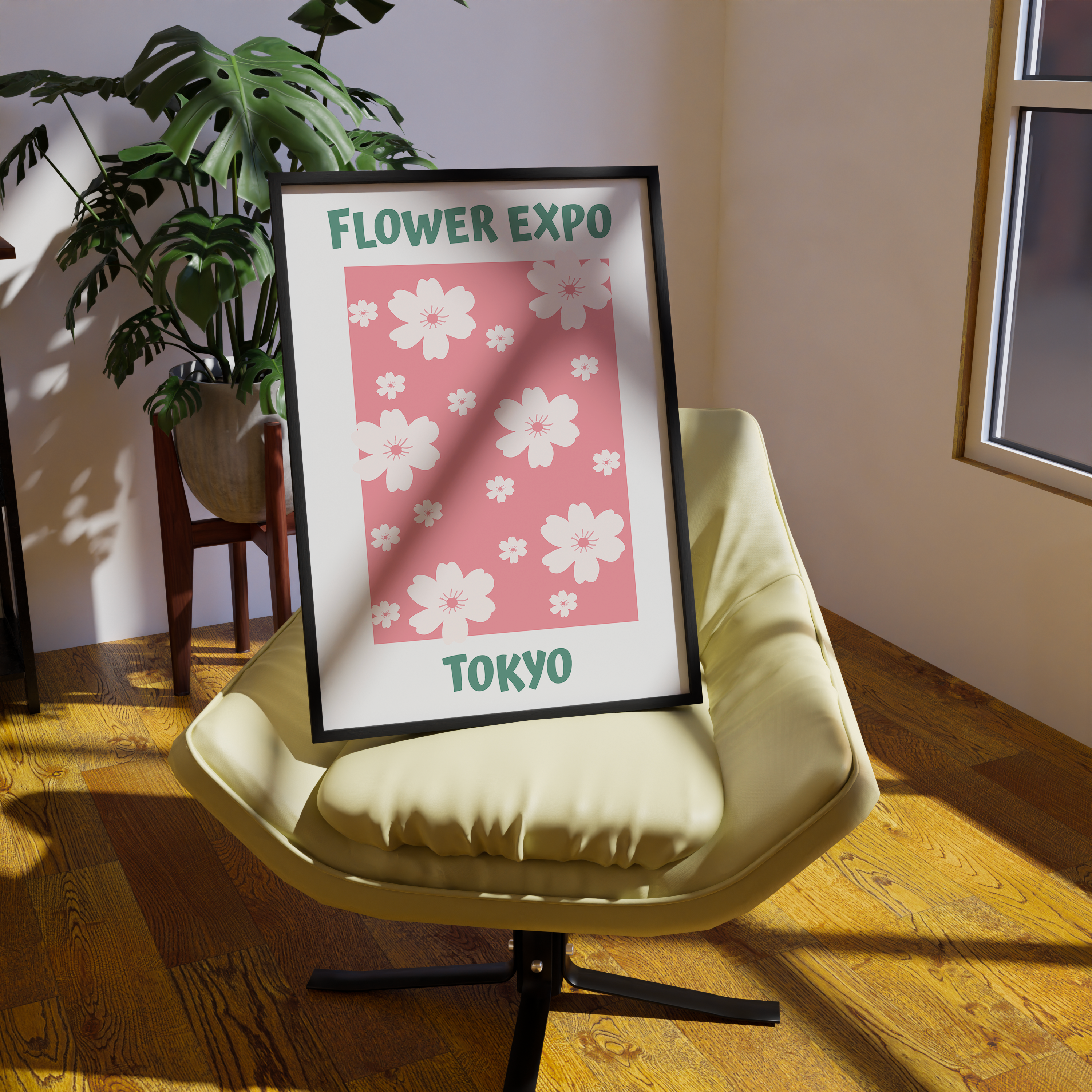 Affiche Flower Expo Tokyo