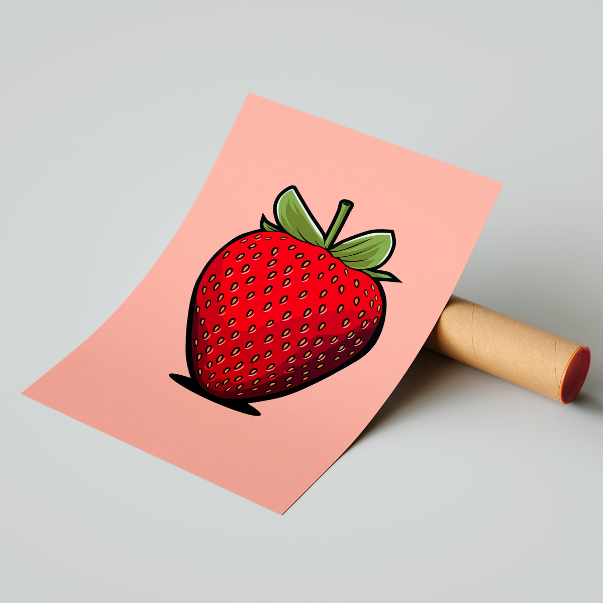 Affiche Fraise