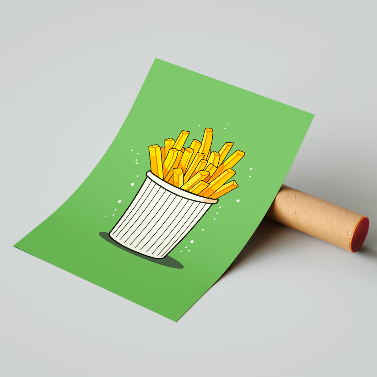 Affiche Frites