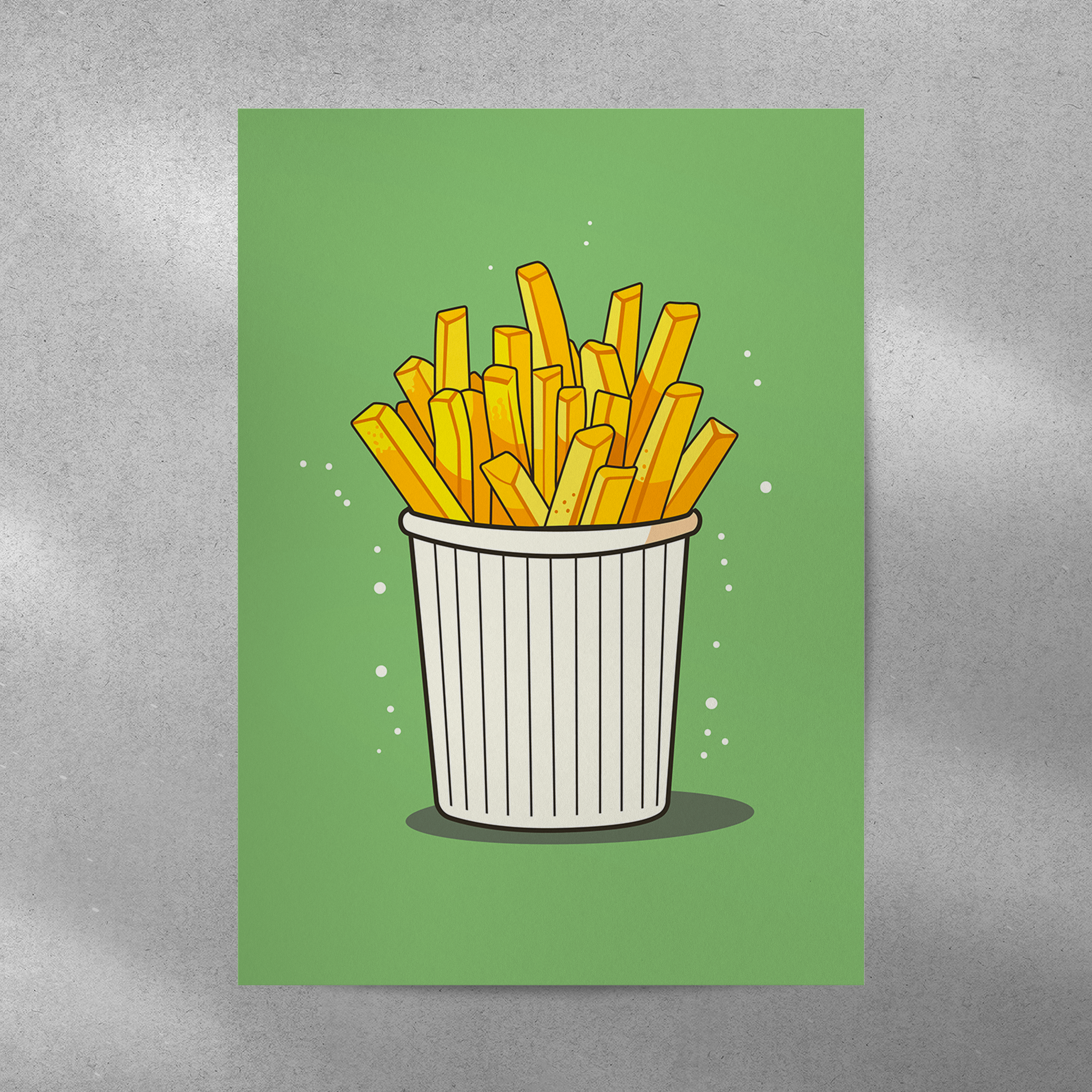 Affiche Frites