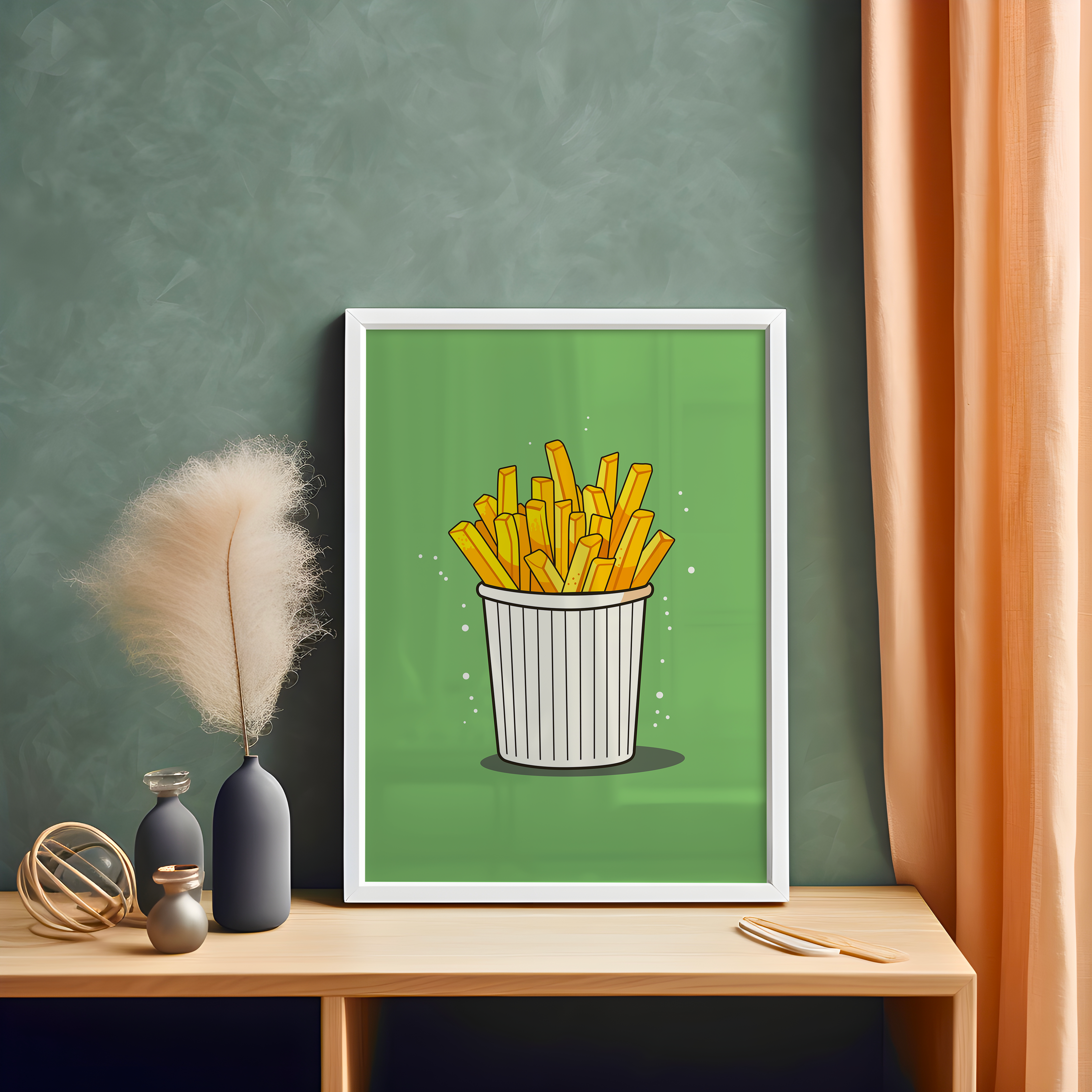 Affiche Frites