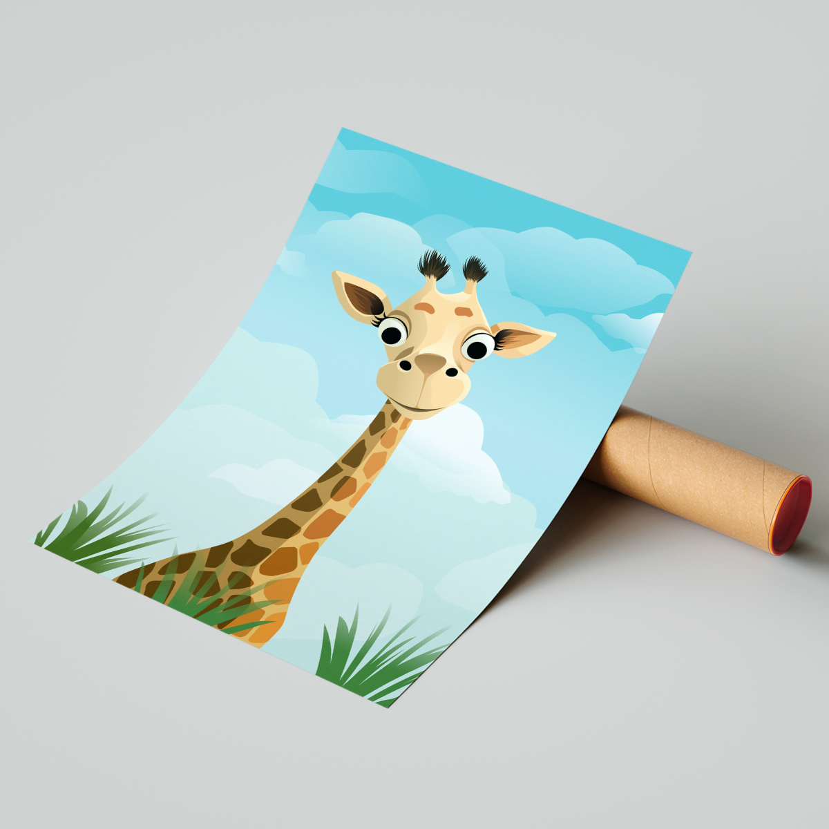 Affiche Girafe