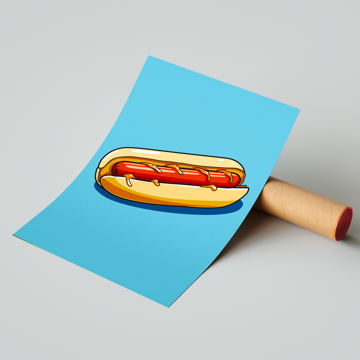 Affiche Hot Dog
