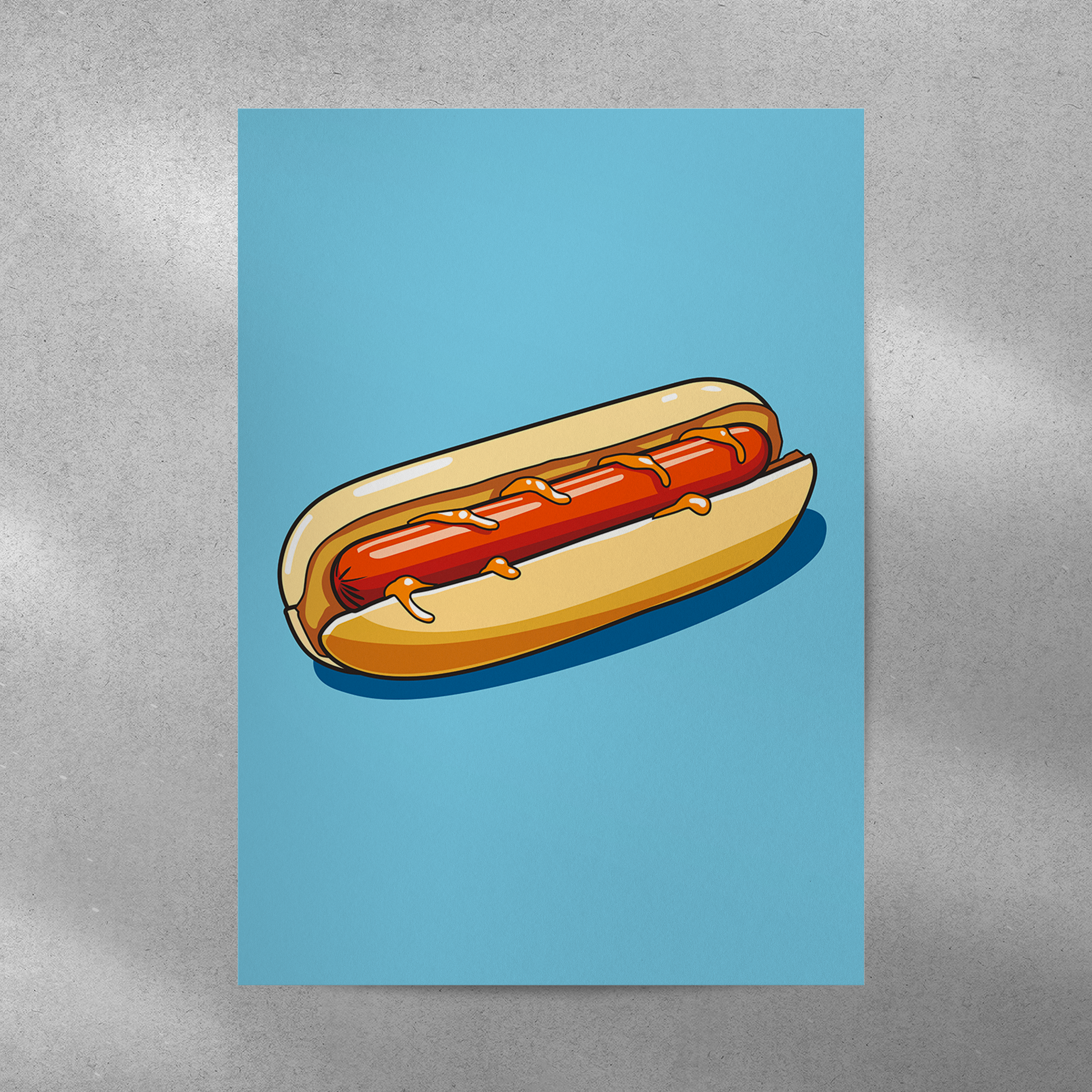 Affiche Hot Dog