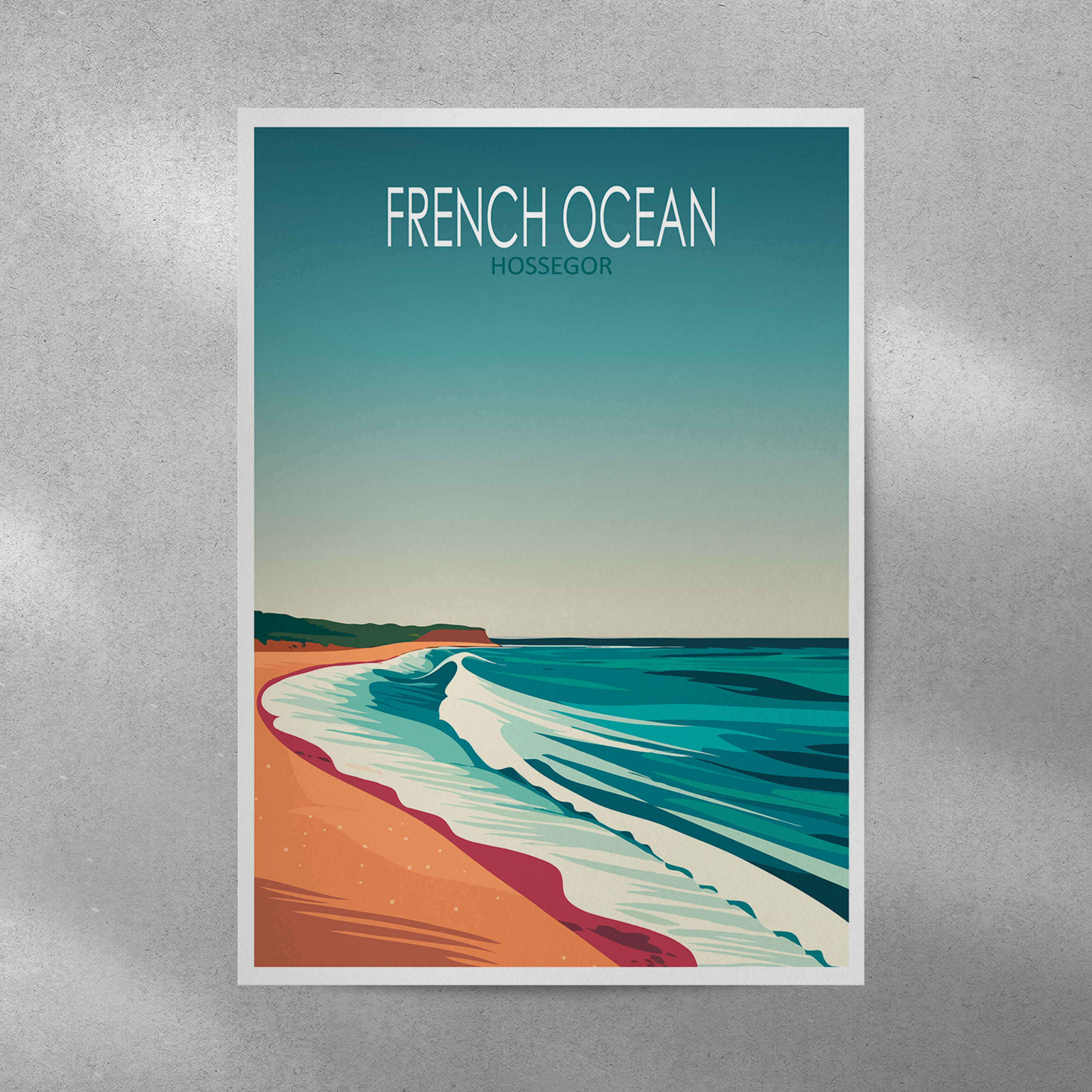 Affiche Hossegor