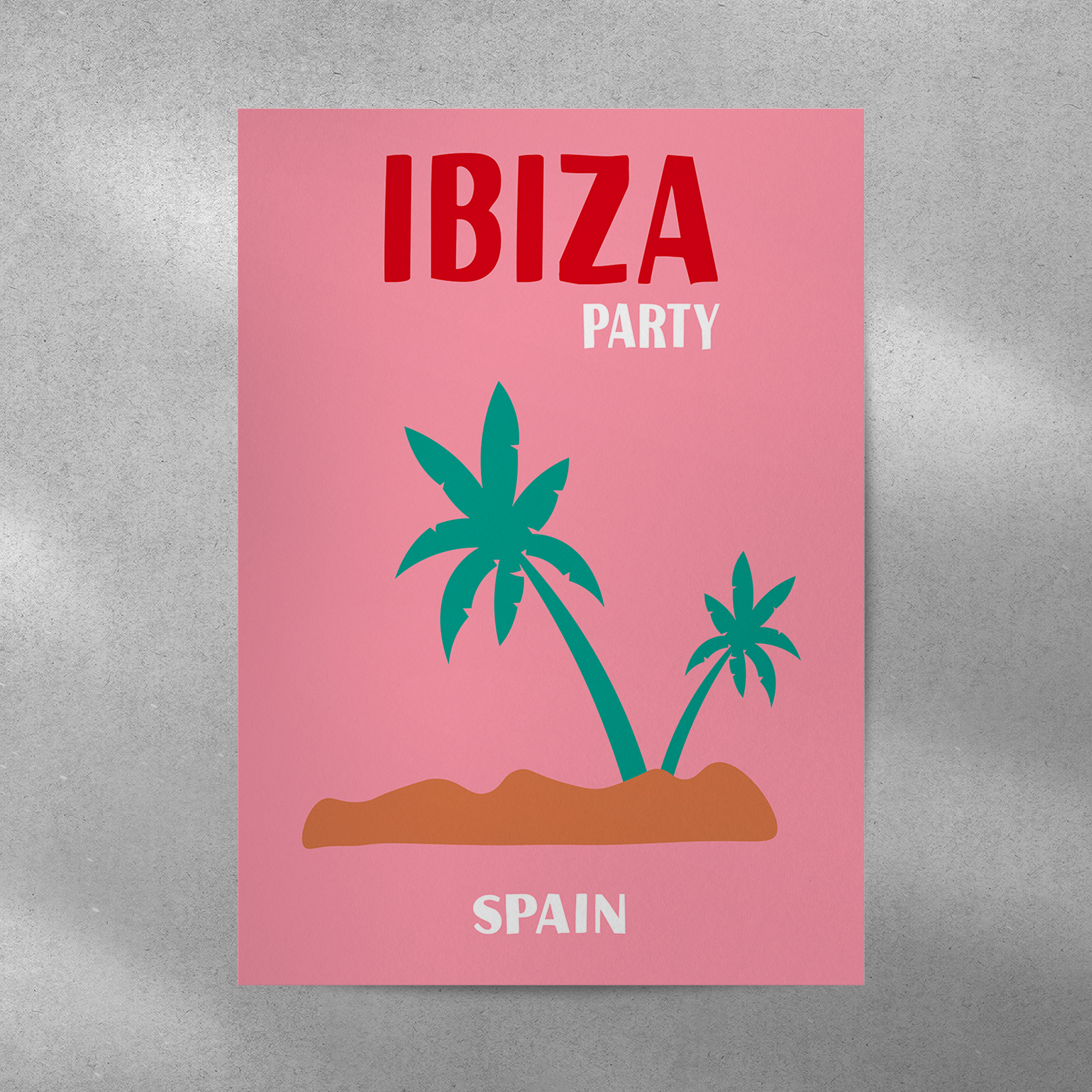 Affiche Ibiza