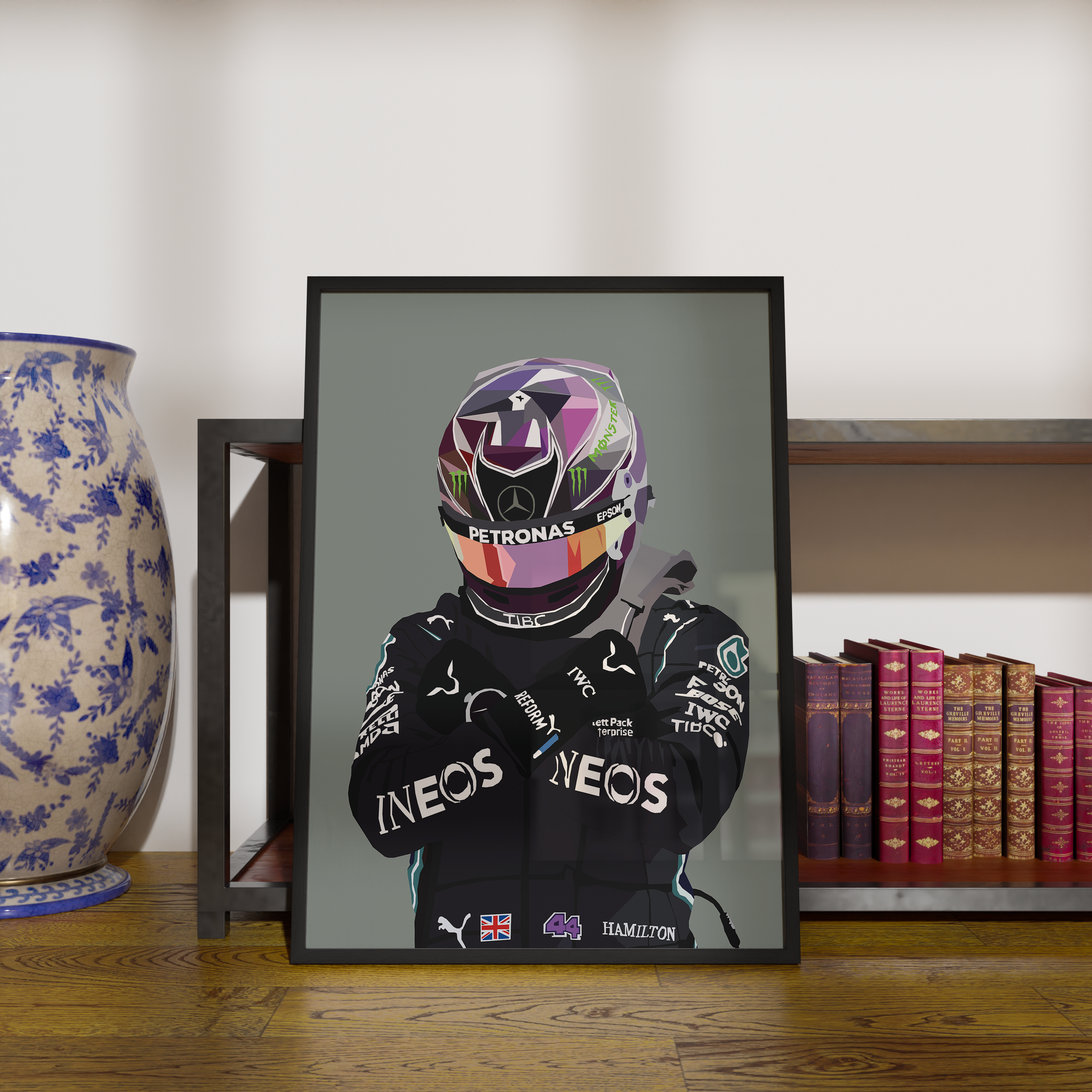 Affiche Lewis Hamilton