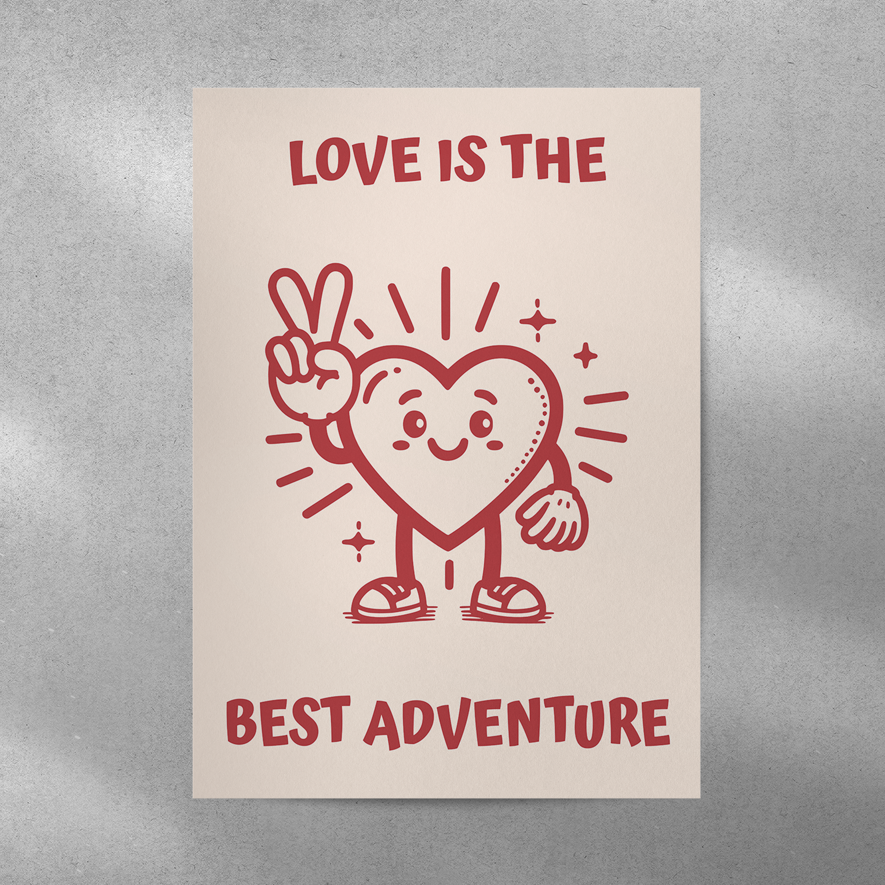 Affiche Love Is The Best Adventure