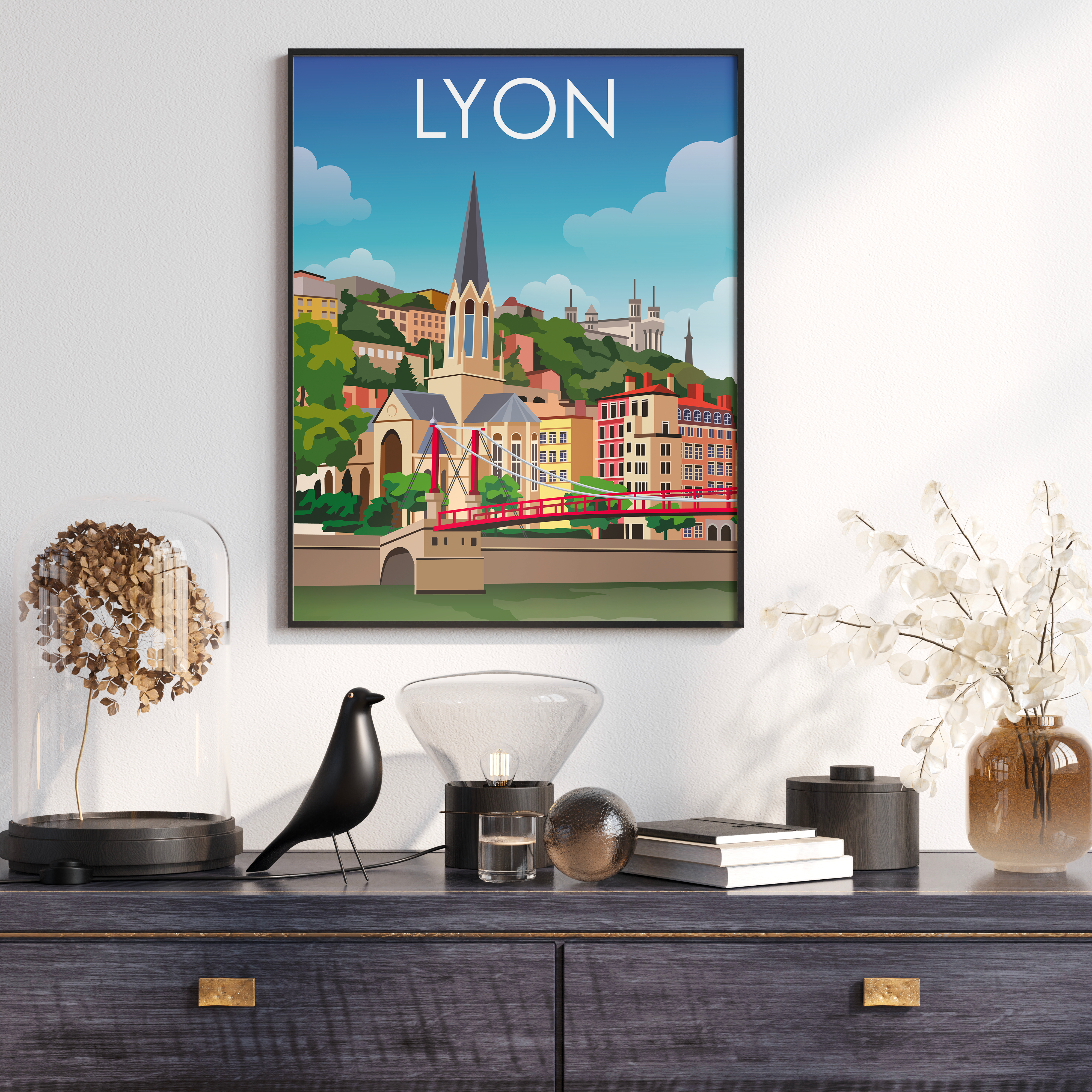 Affiche Lyon