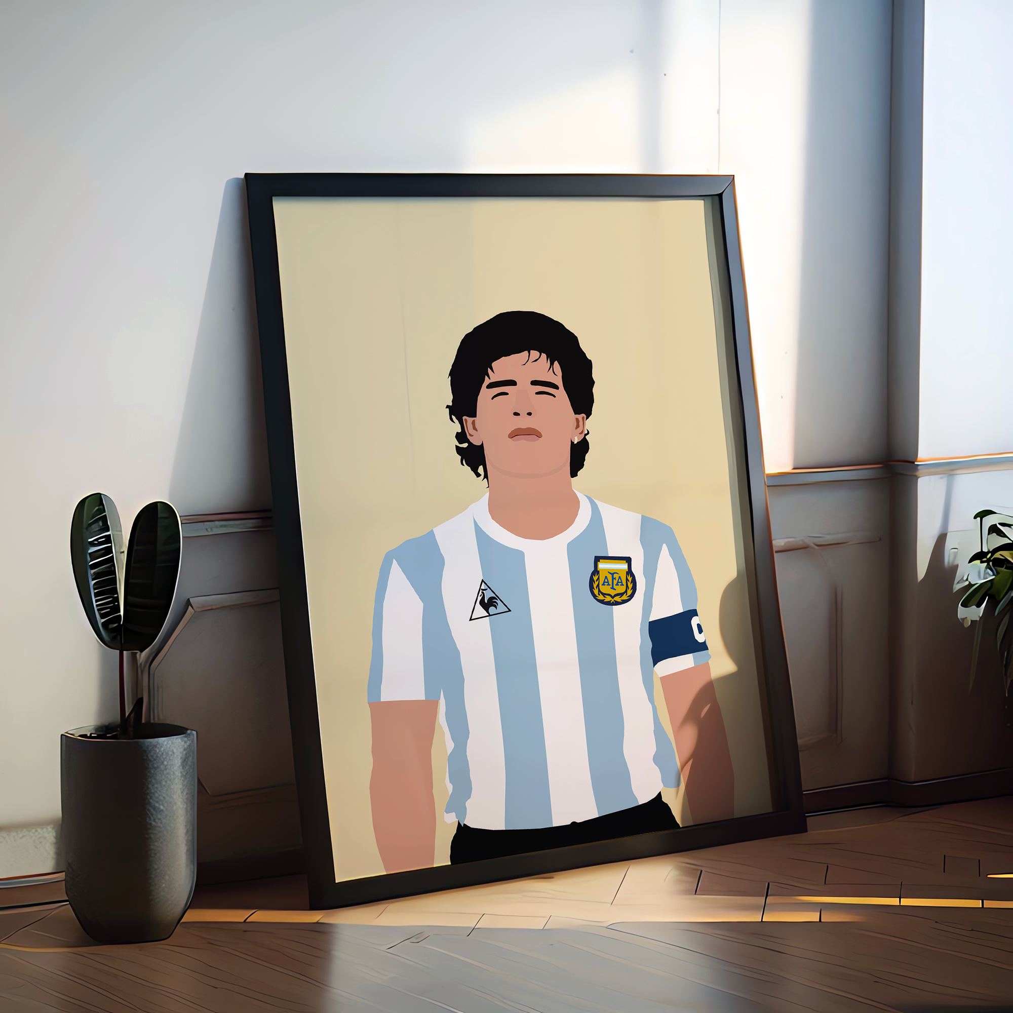 Affiche Maradonna