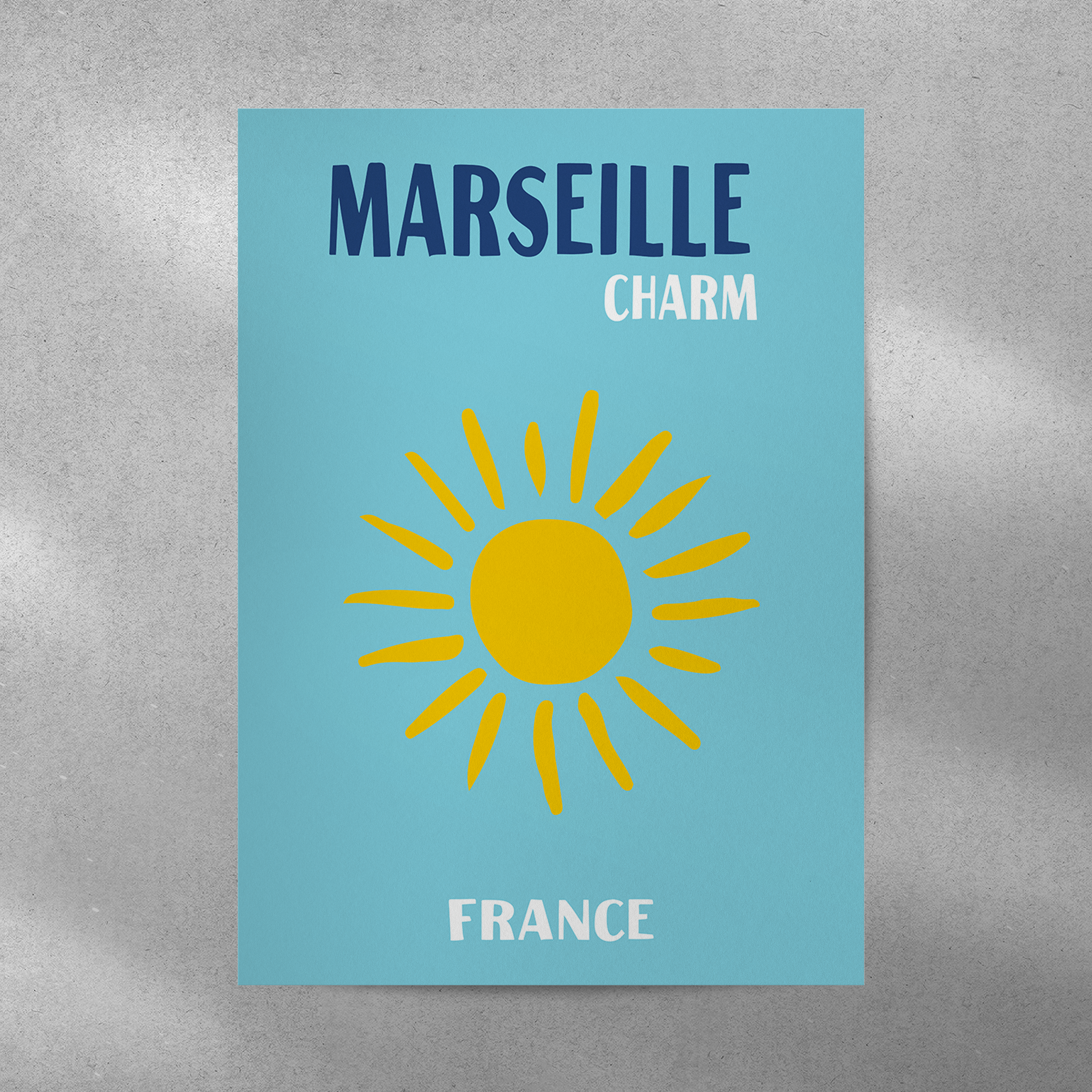 Affiche Marseille