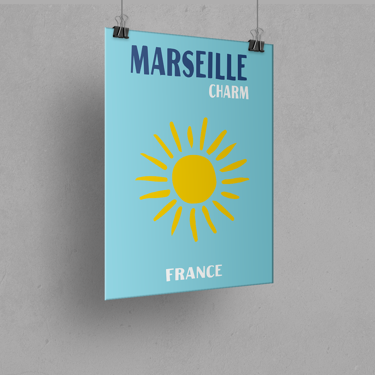Affiche Marseille