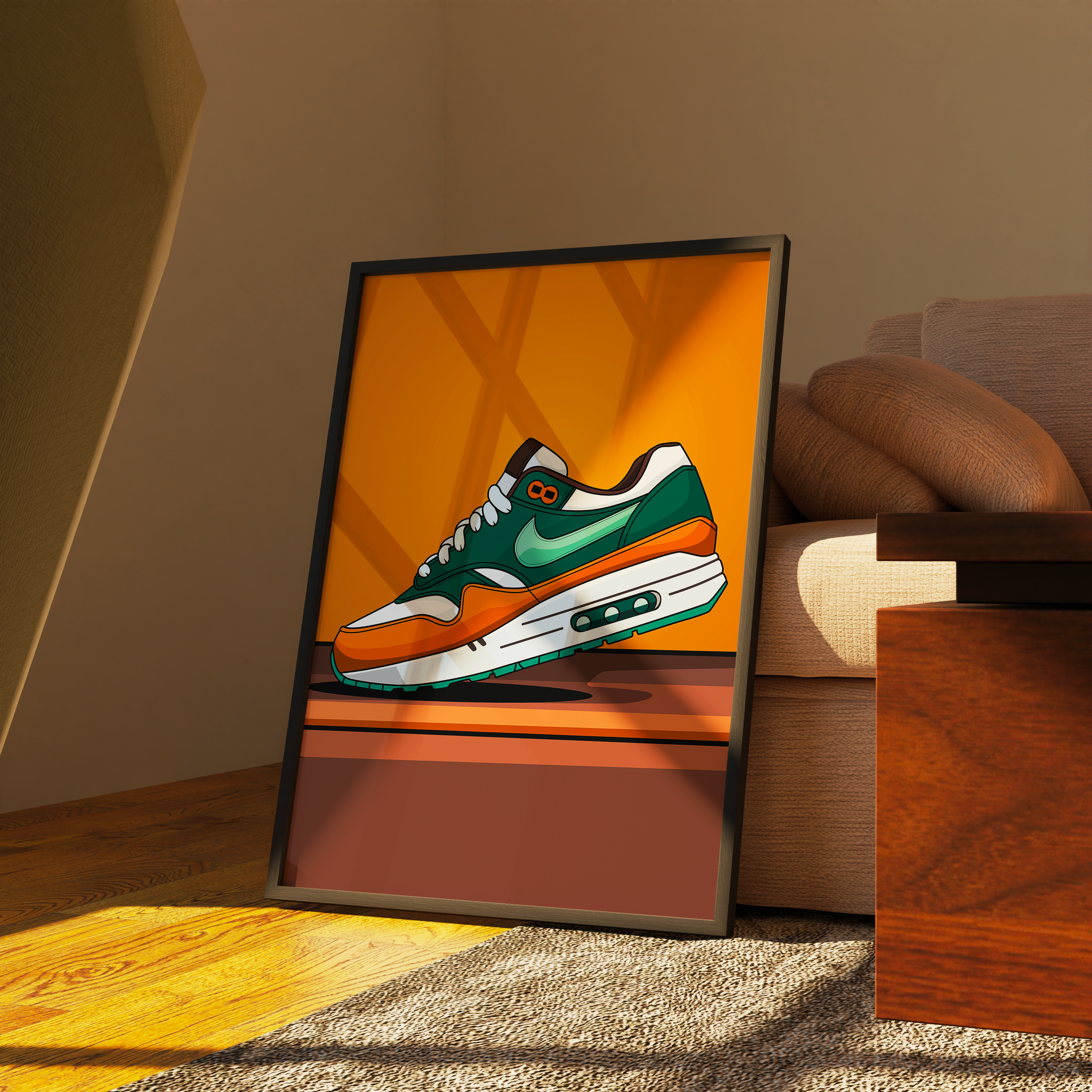 Affiche Airmax Orange