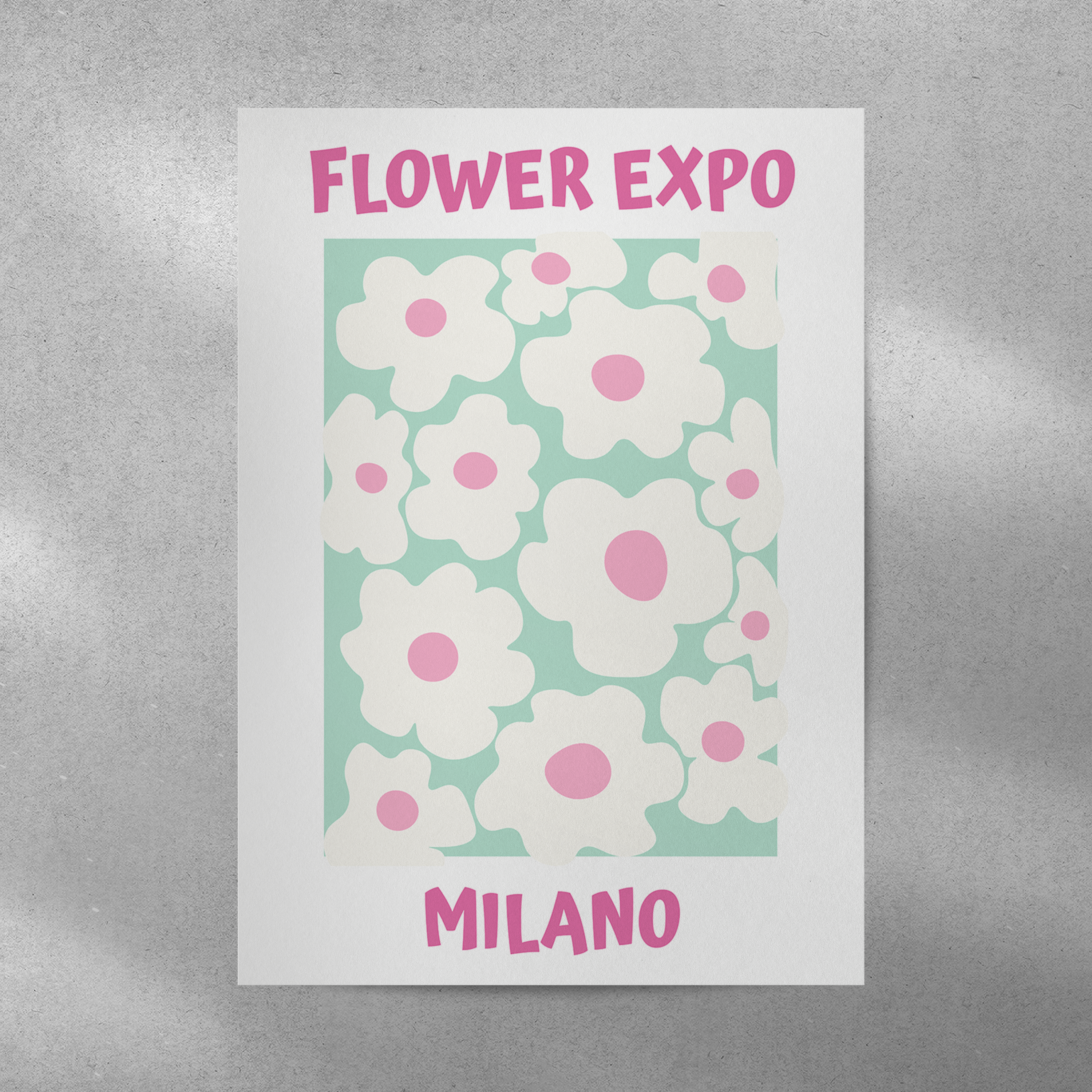 Affiche Flower Expo Milano