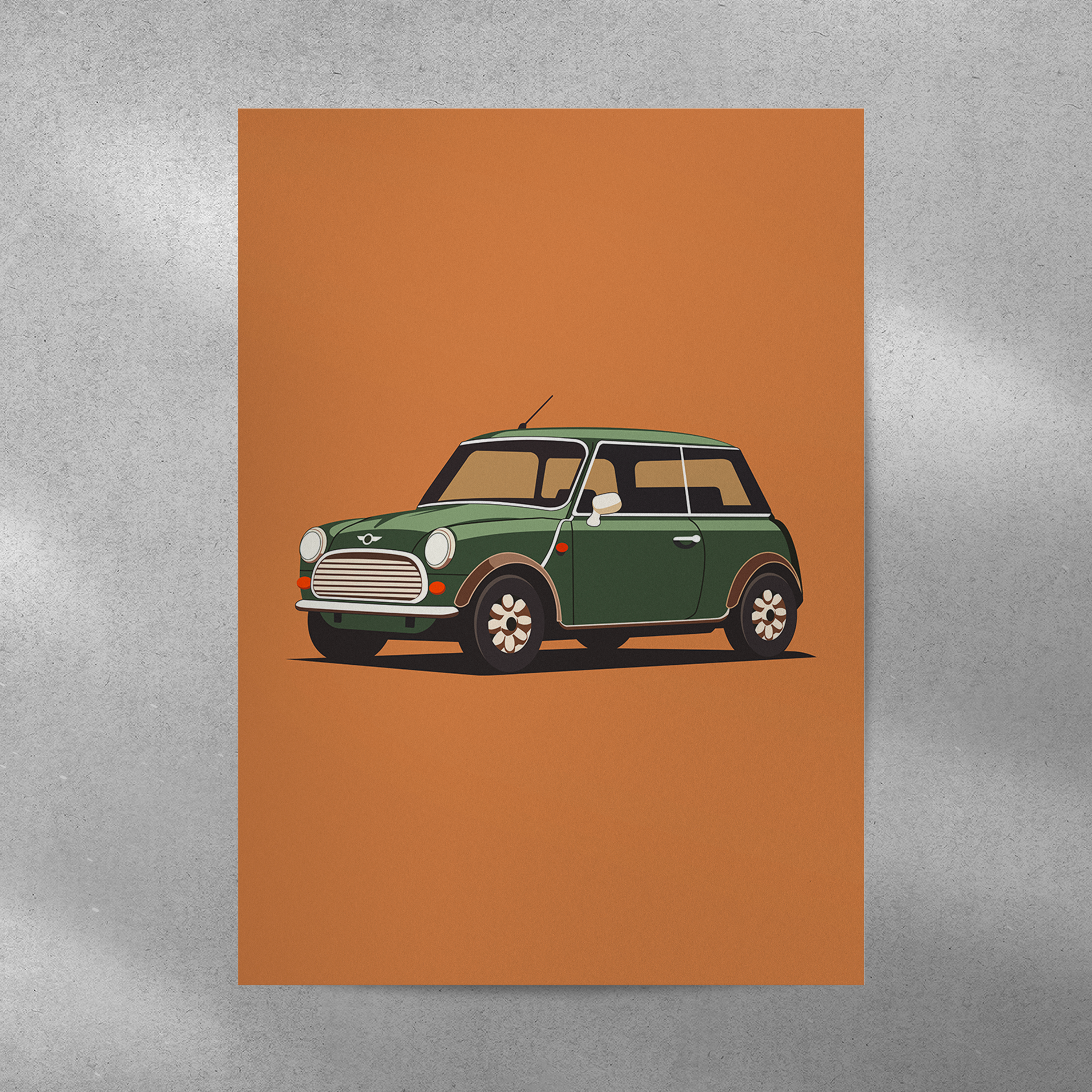 Affiche Mini Cooper