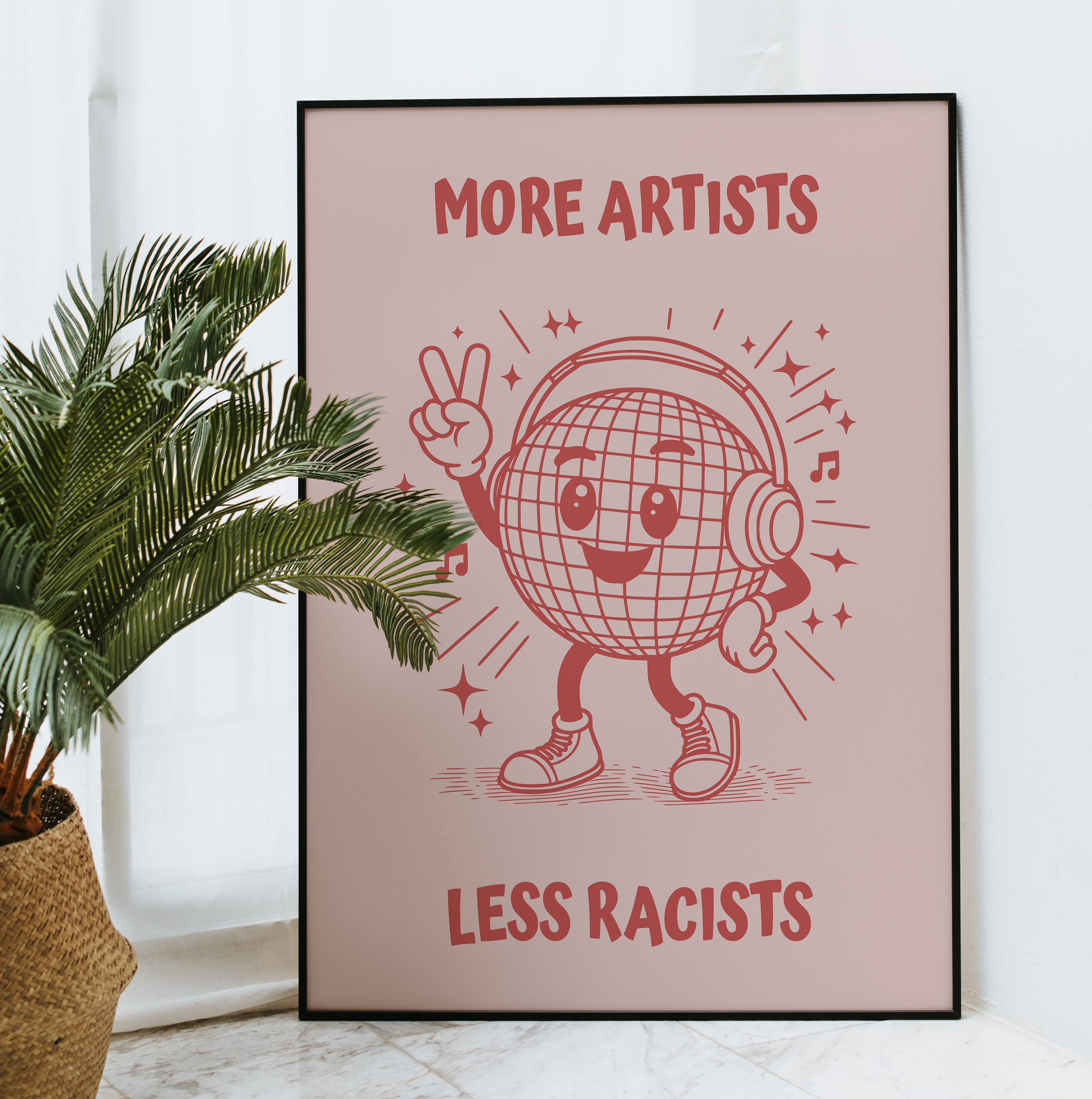 Affiche More Artists Less Racists