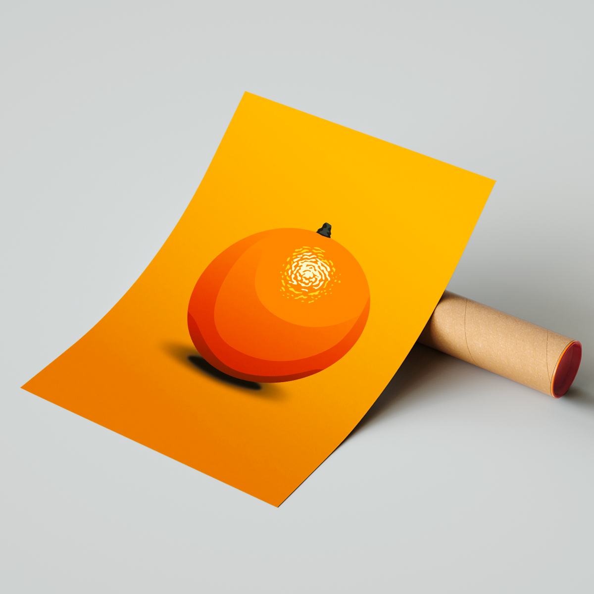 Affiche Orange