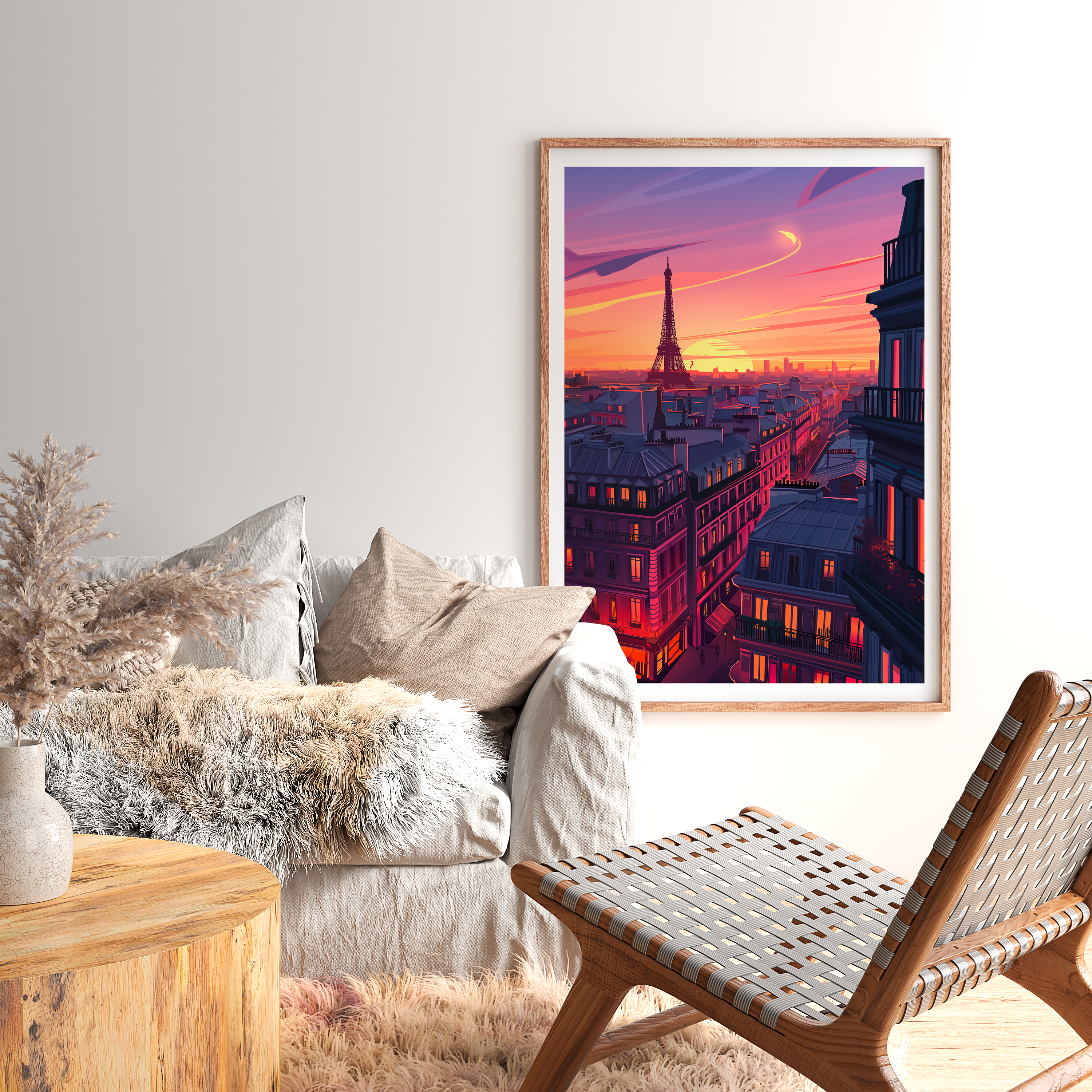 Affiche Paris Sunset