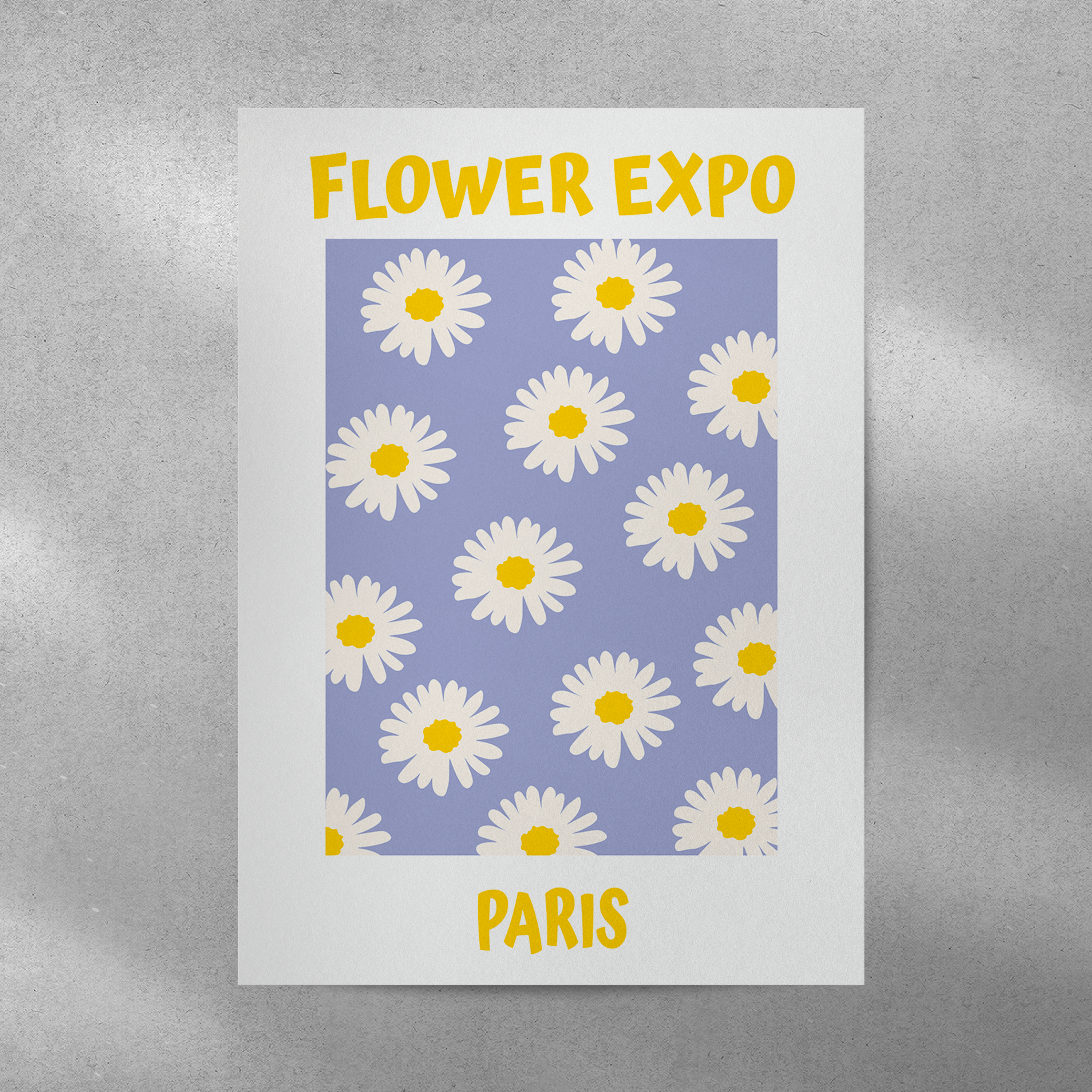 Affiche Flower Expo Paris