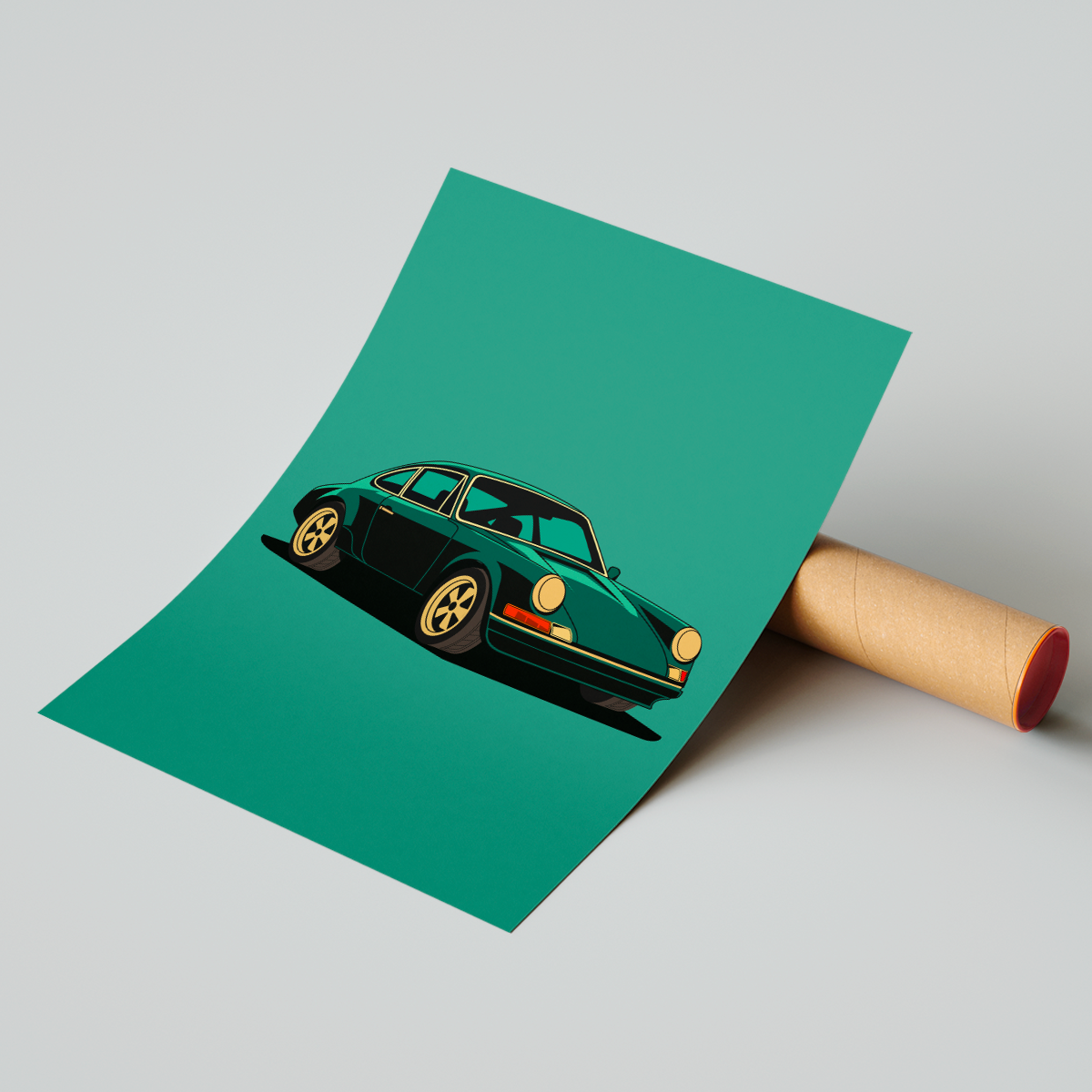 Affiche Porsche