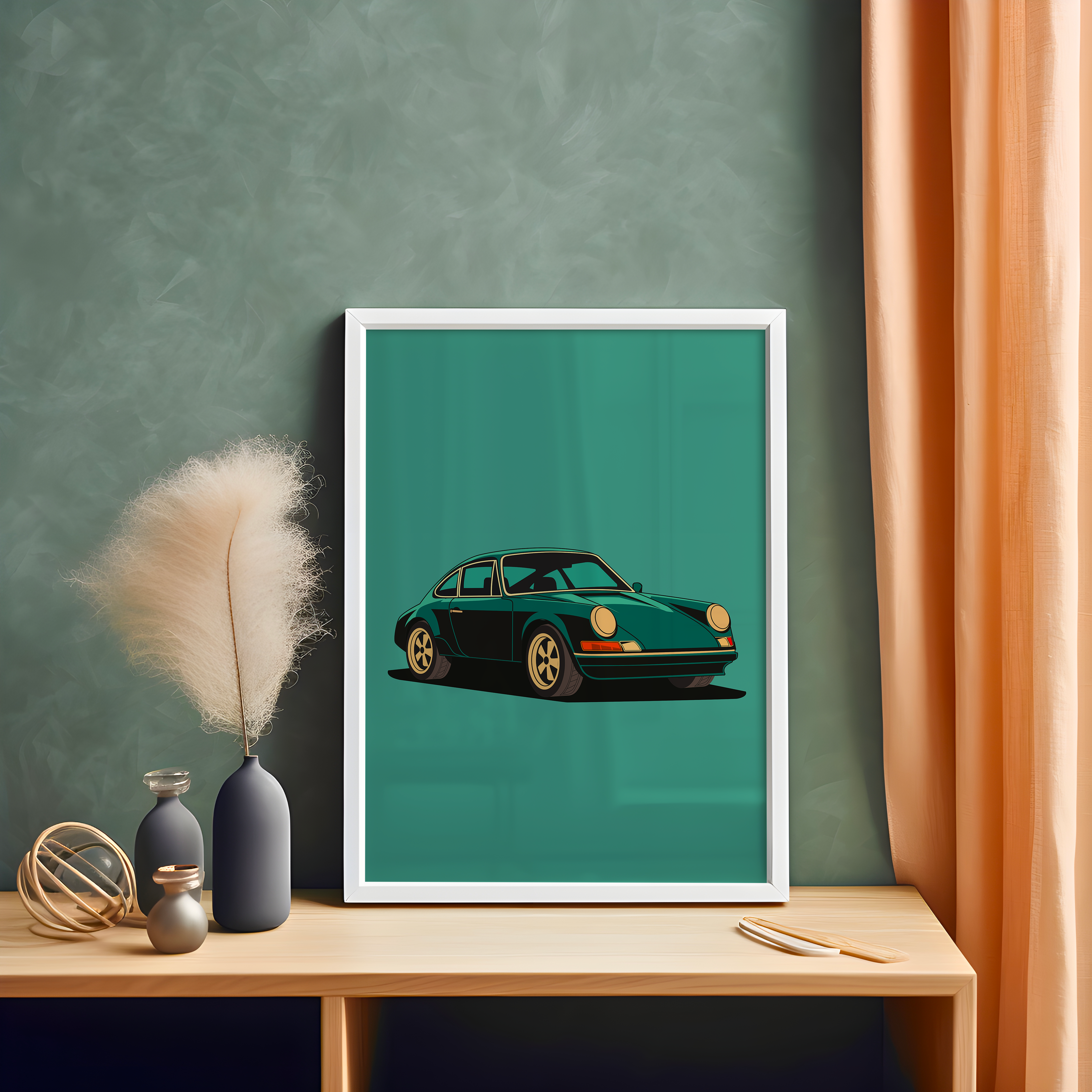 Affiche Porsche