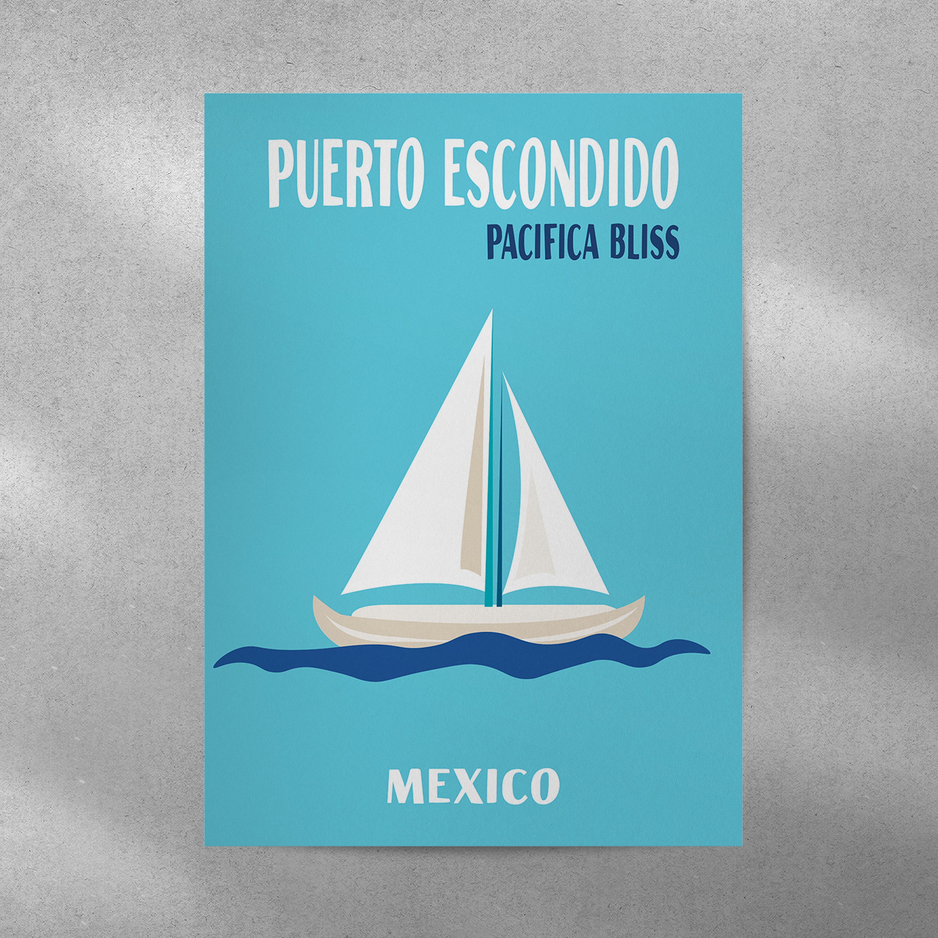 Affiche Puerto Escondido