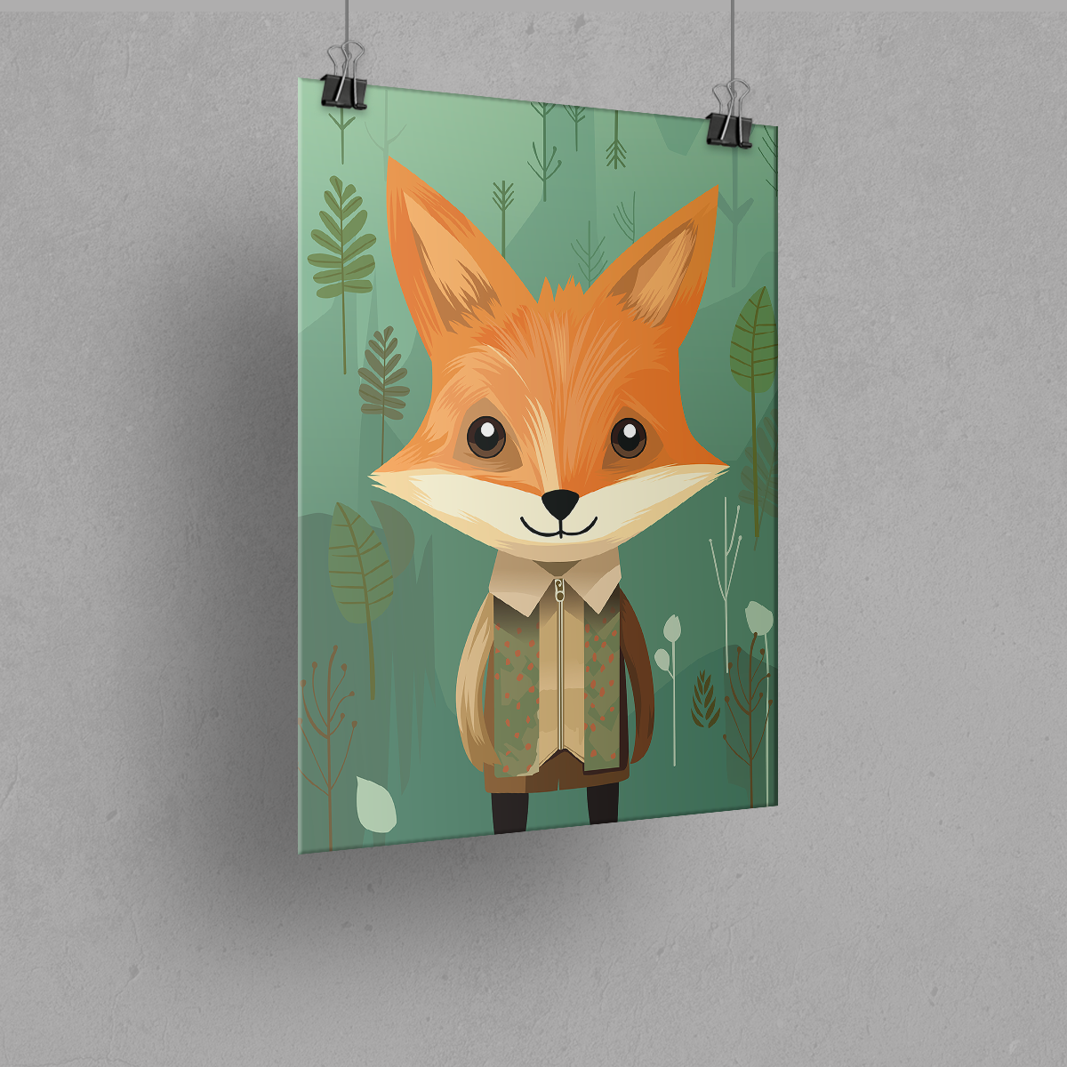 Affiche Renard