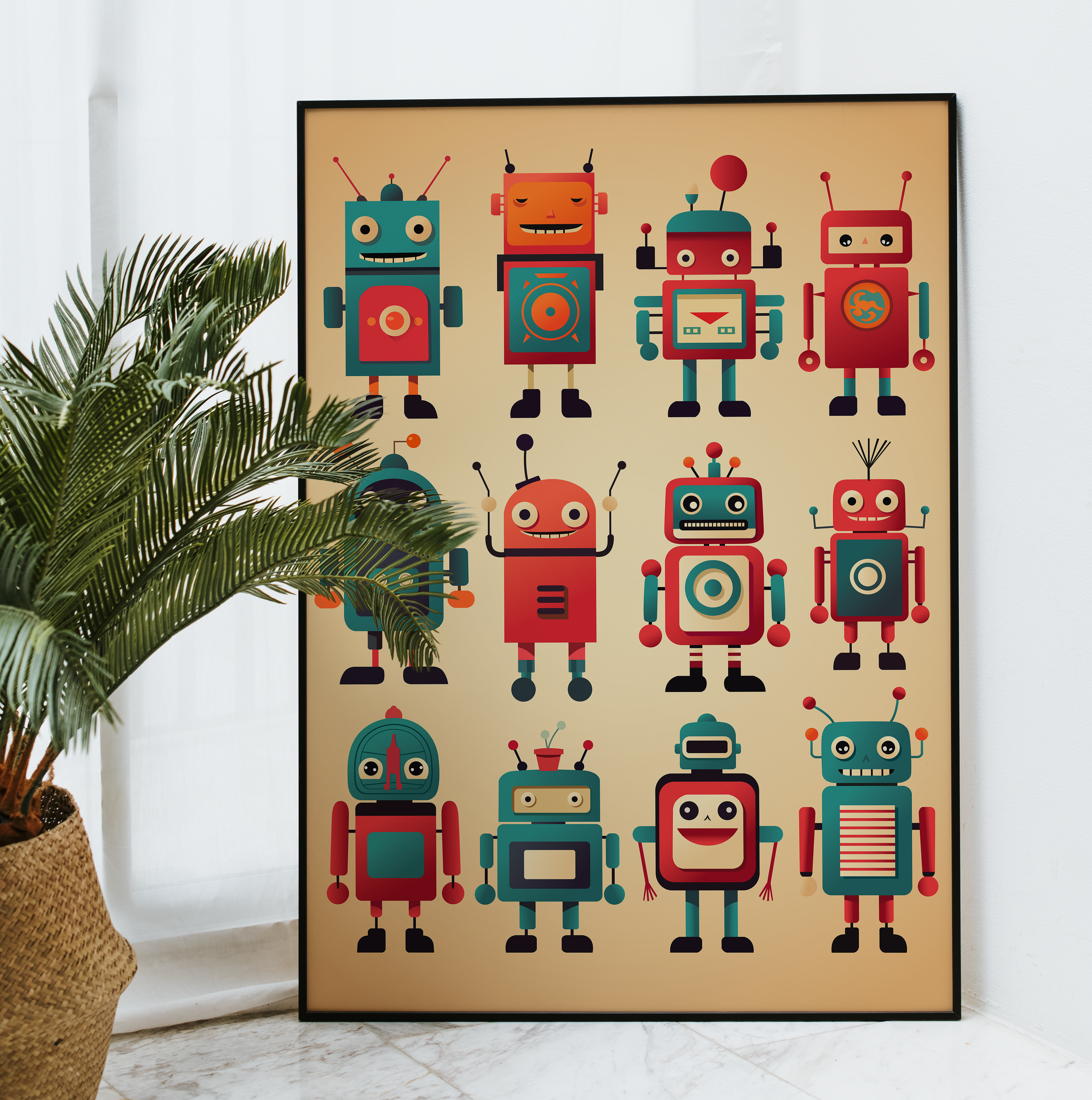 Affiche Robots