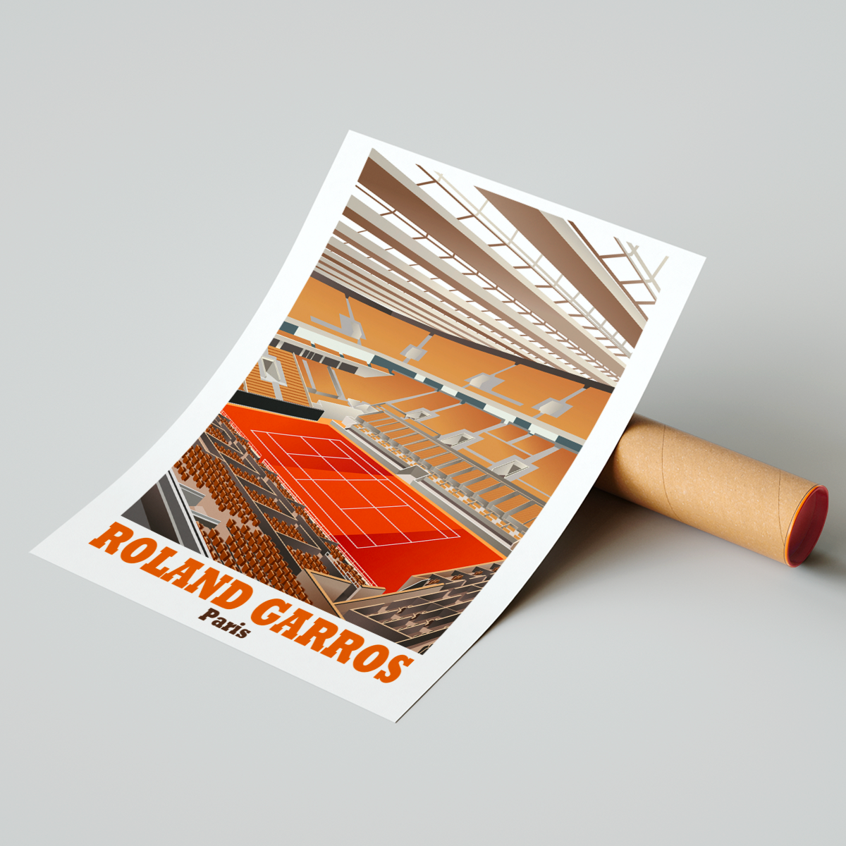 Affiche Roland Garros