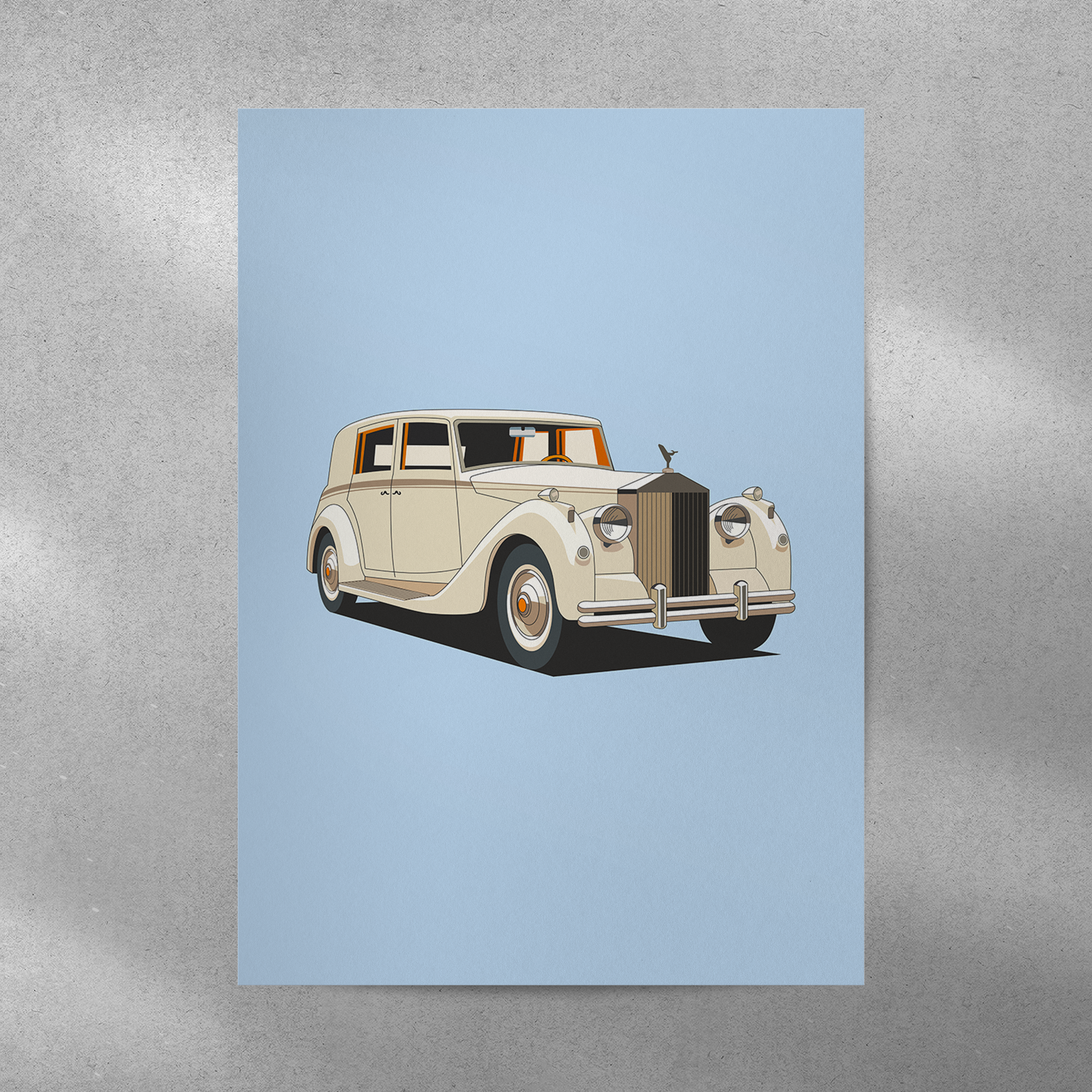Affiche Rolls Royce