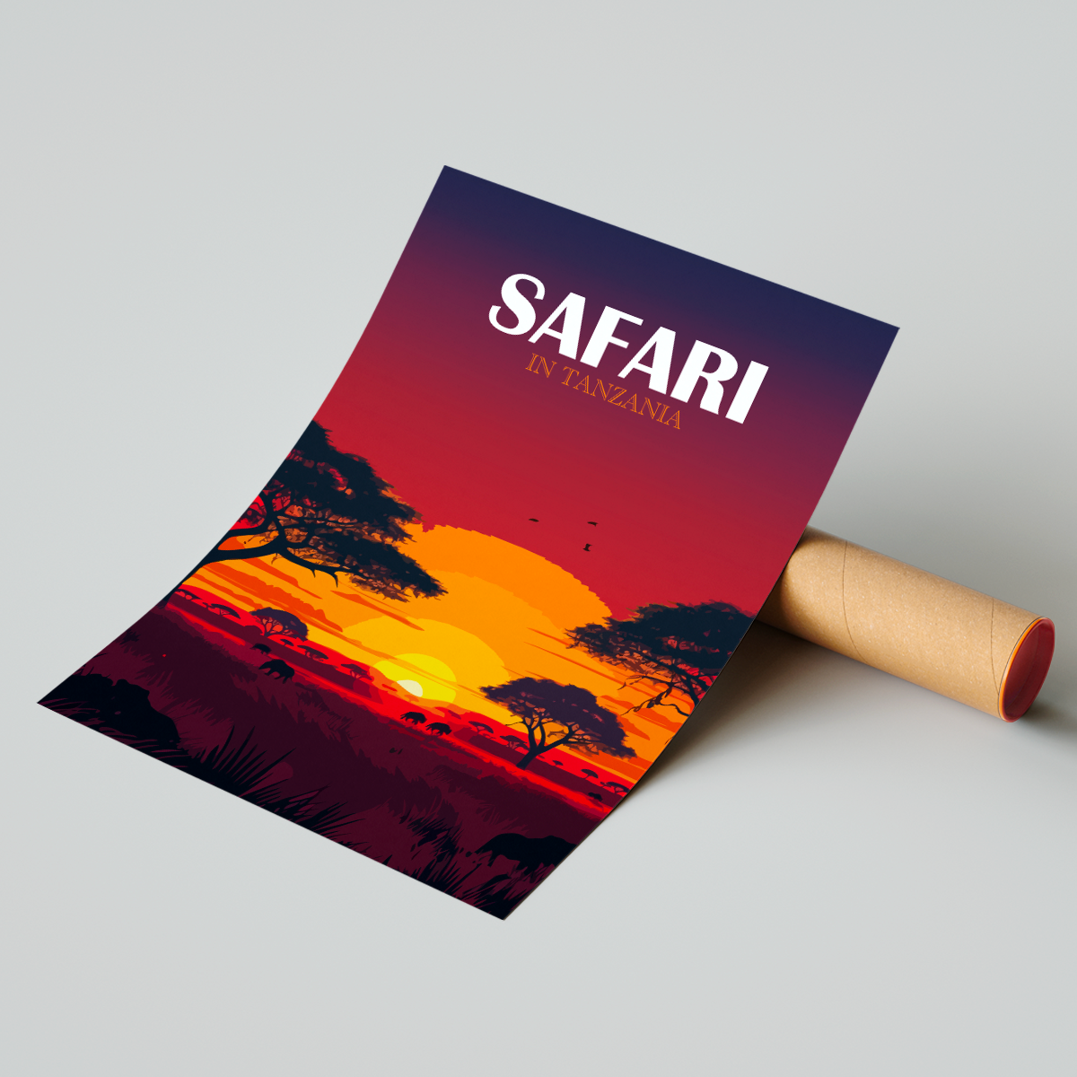 Affiche Safari