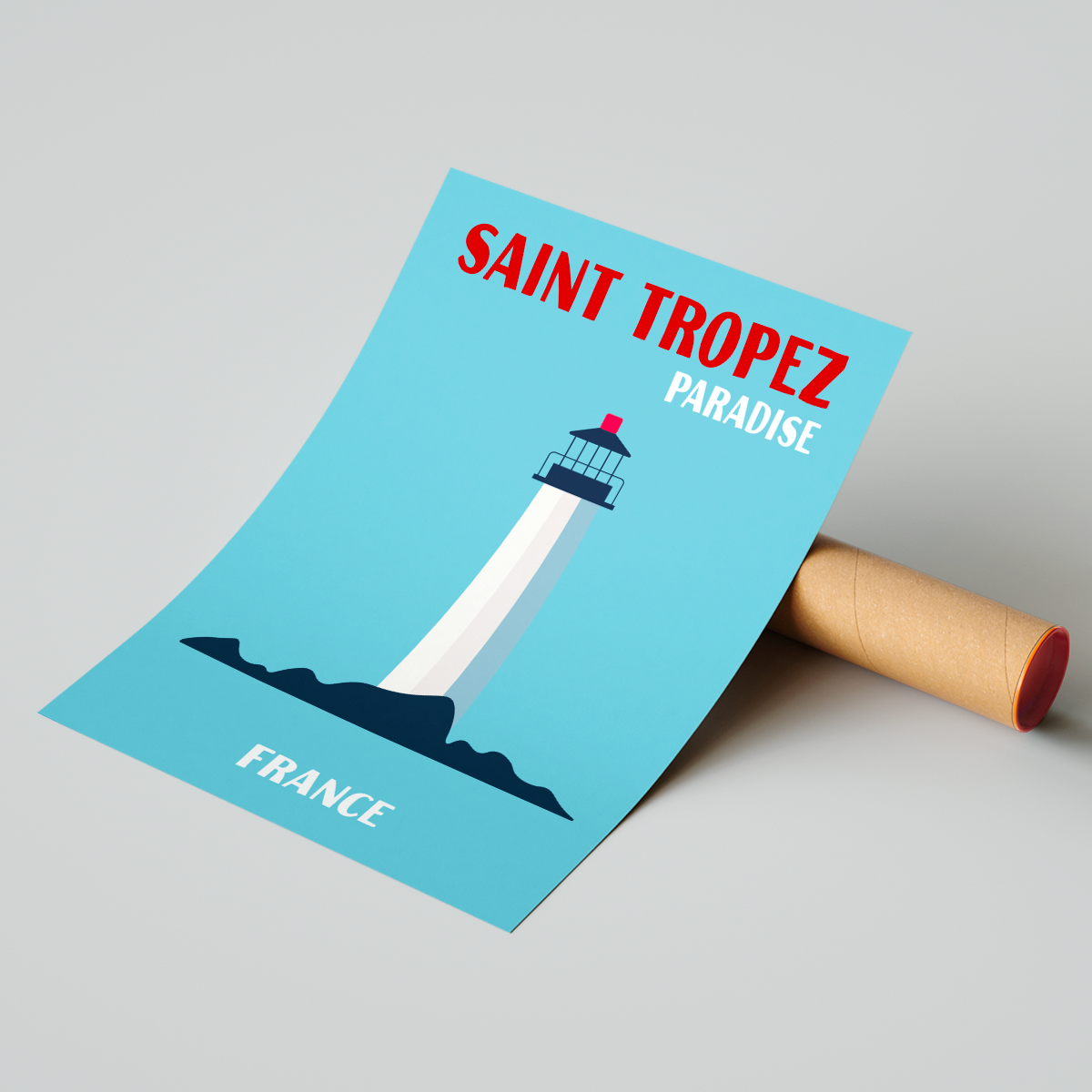 Affiche Saint Tropez