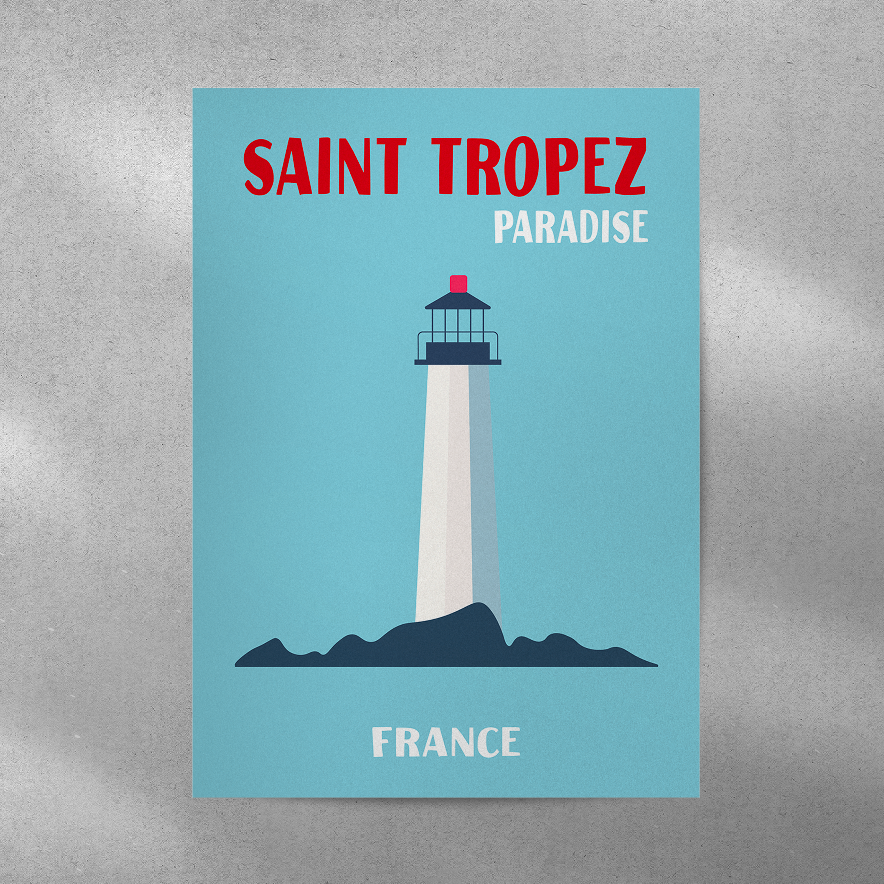 Affiche Saint Tropez
