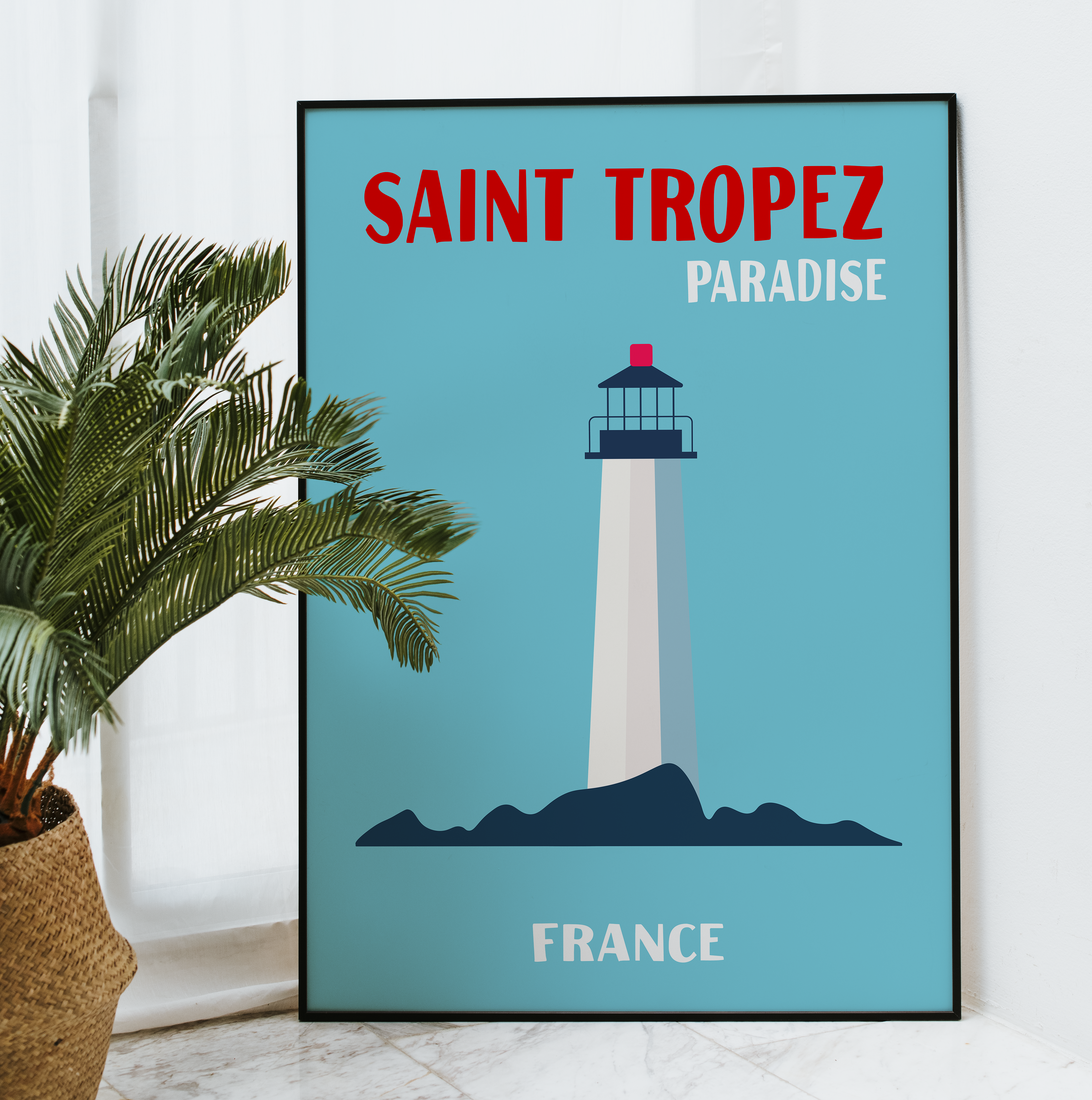 Affiche Saint Tropez