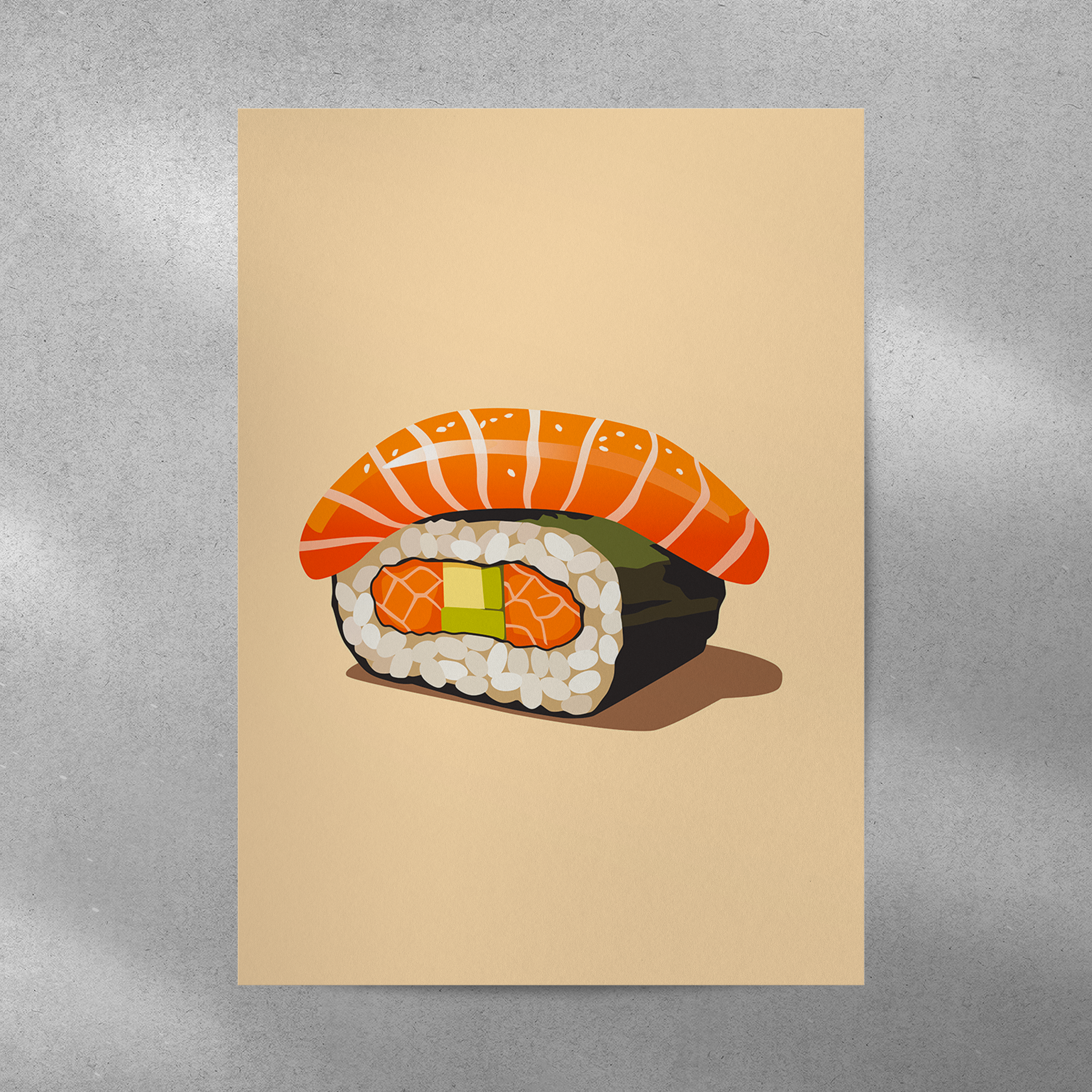 Affiche Sushi