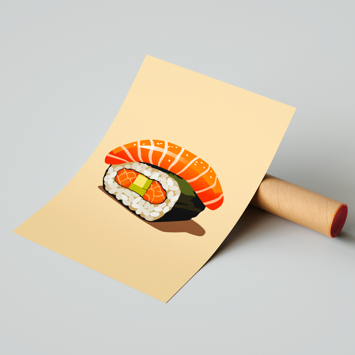 Affiche Sushi