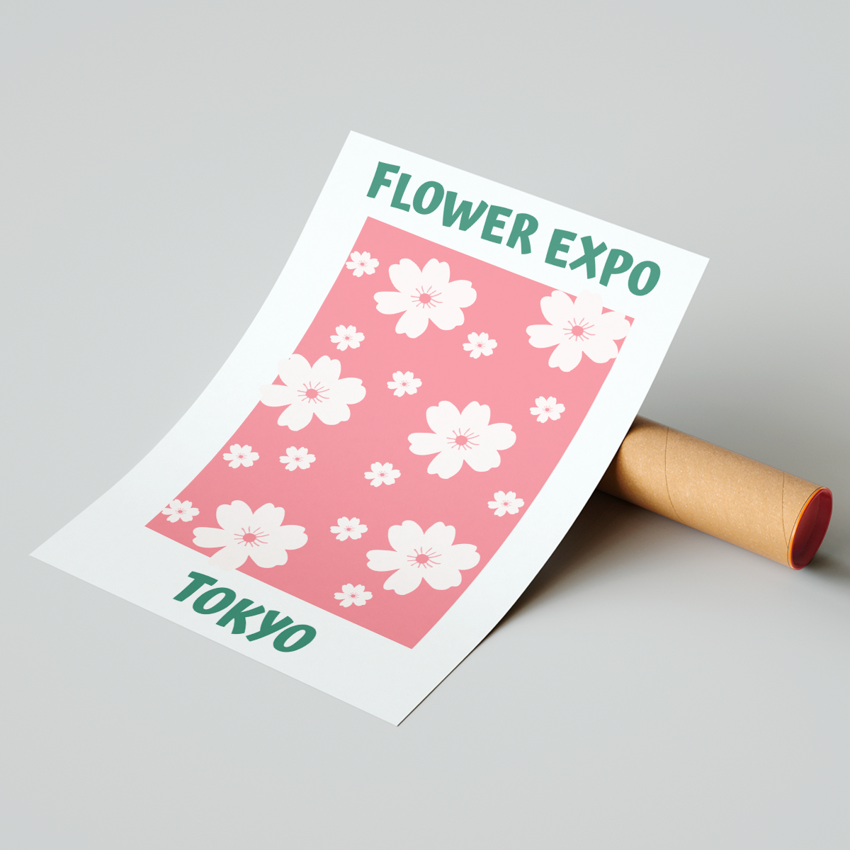 Affiche Flower Expo Tokyo